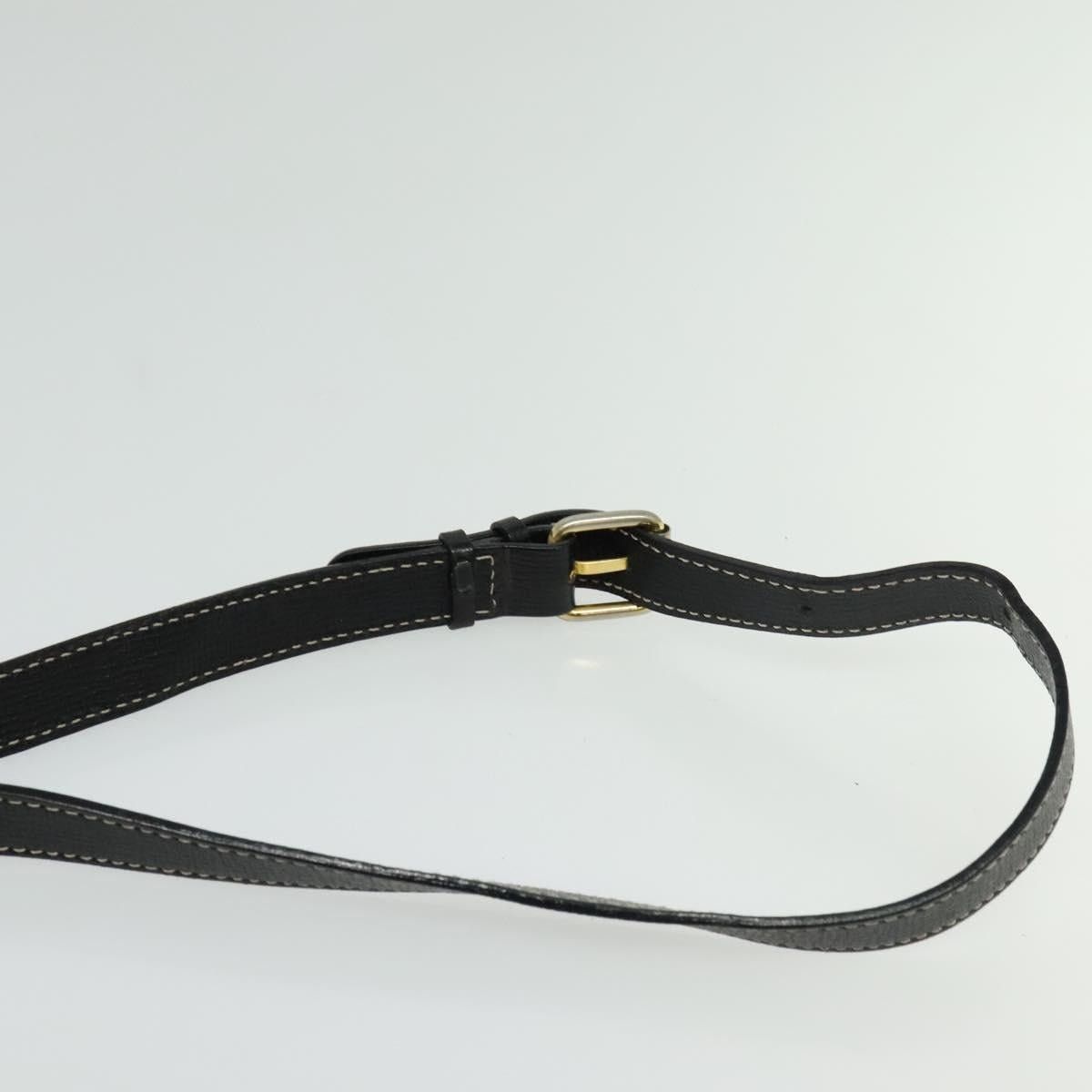 Celine CELINE Shoulder Bag Leather Black Gold Size ONE SIZE - 8 Thumbnail
