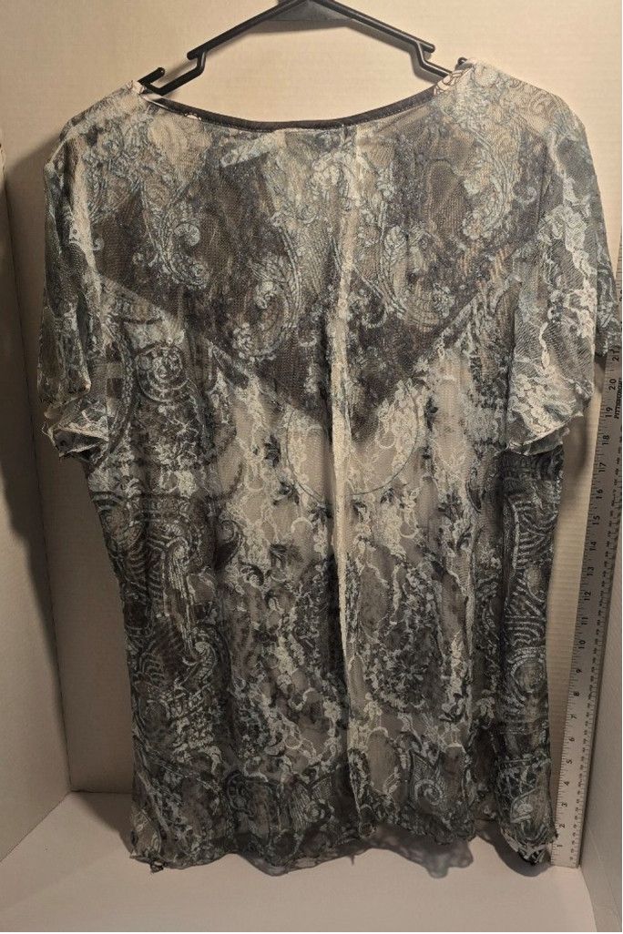 The Unbranded Brand Women's Roz & Ali XL Blouse Size XL / US 12-14 / IT 48-50 - 2 Thumbnail