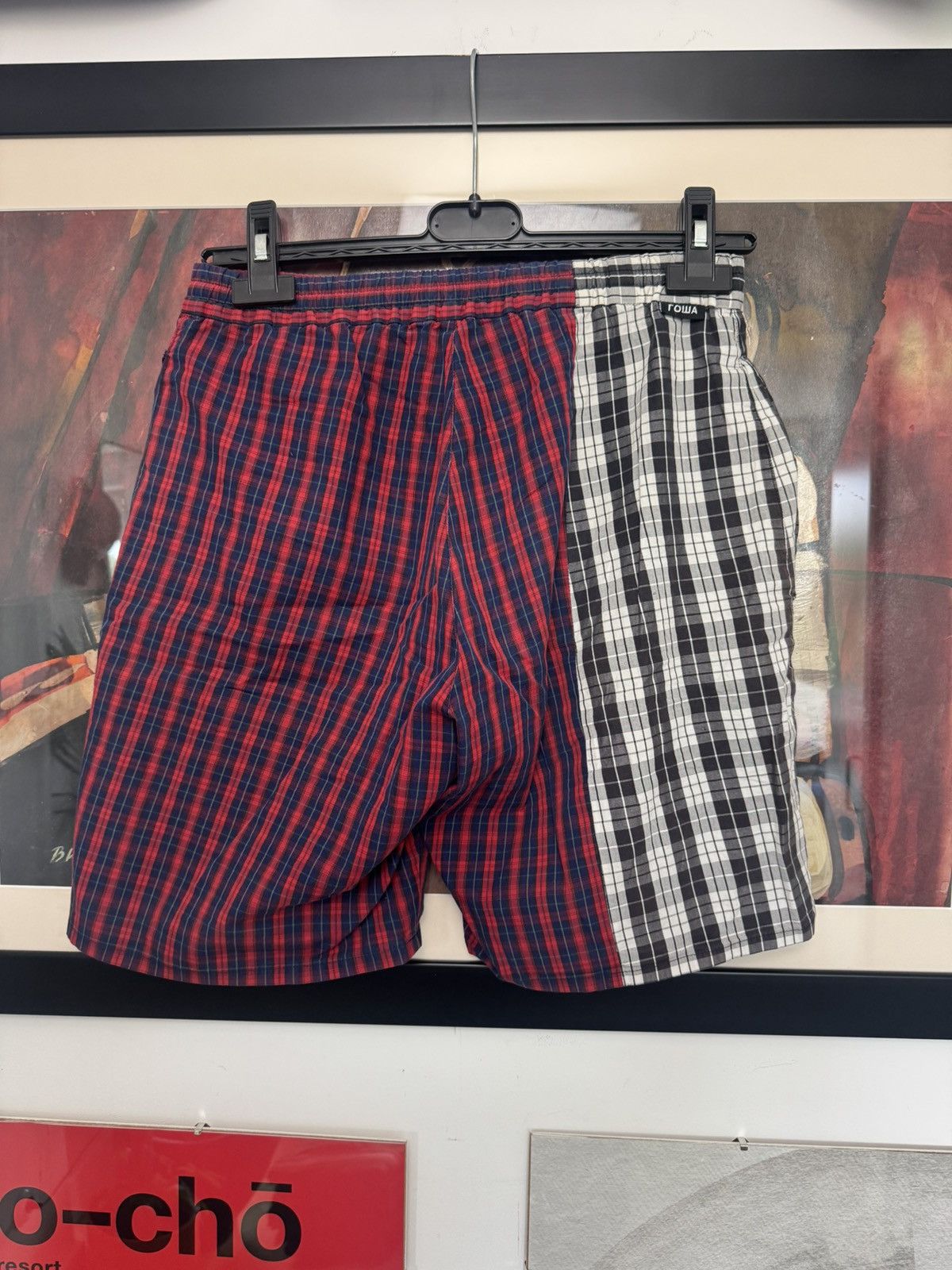 Gosha Rubchinskiy Gosha Rubchinskiy Shorts Checkered Streetwear Archive Rare Size US 28 / EU 44 - 2 Thumbnail