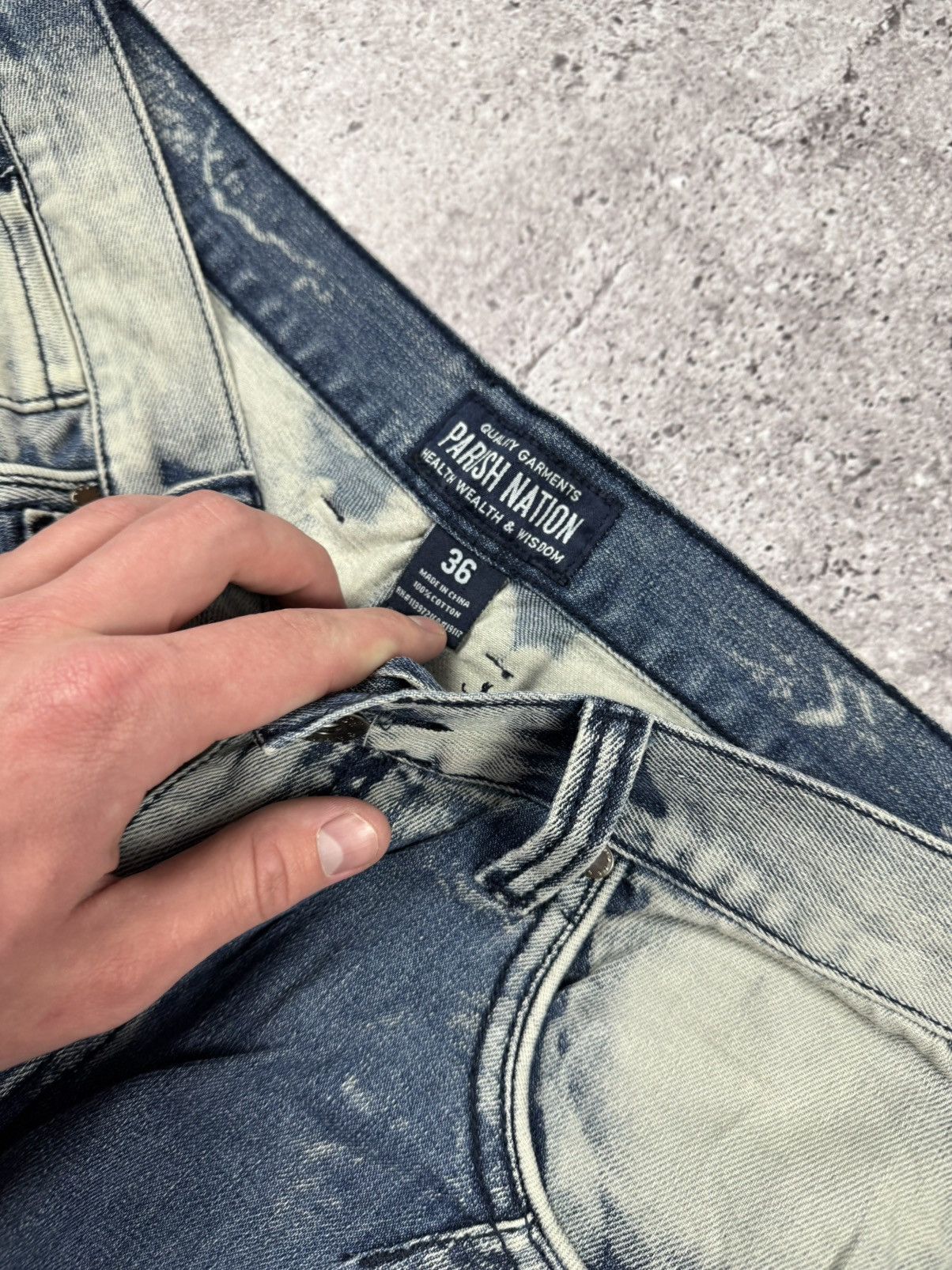 If Six Was Nine CRAZY Flared Vintage Jeans Gallery Dept Style Y2K the90 Size US 36 / EU 52 - 8 Thumbnail