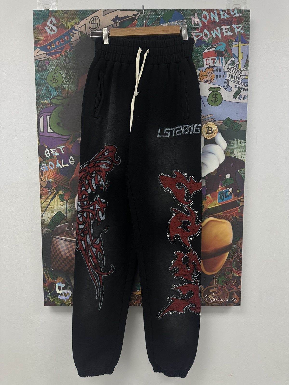 Lost Enterprises × Other Lost Intricacy Sweat Pants Wing Size US 38 / EU 54 - 1 Thumbnail