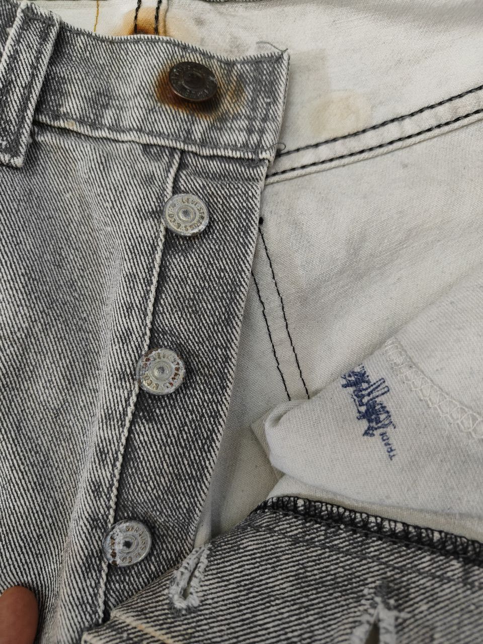 Levi's Vintage Clothing 70s Vintage Levis 515 Made in USA Size US 29 - 9 Thumbnail