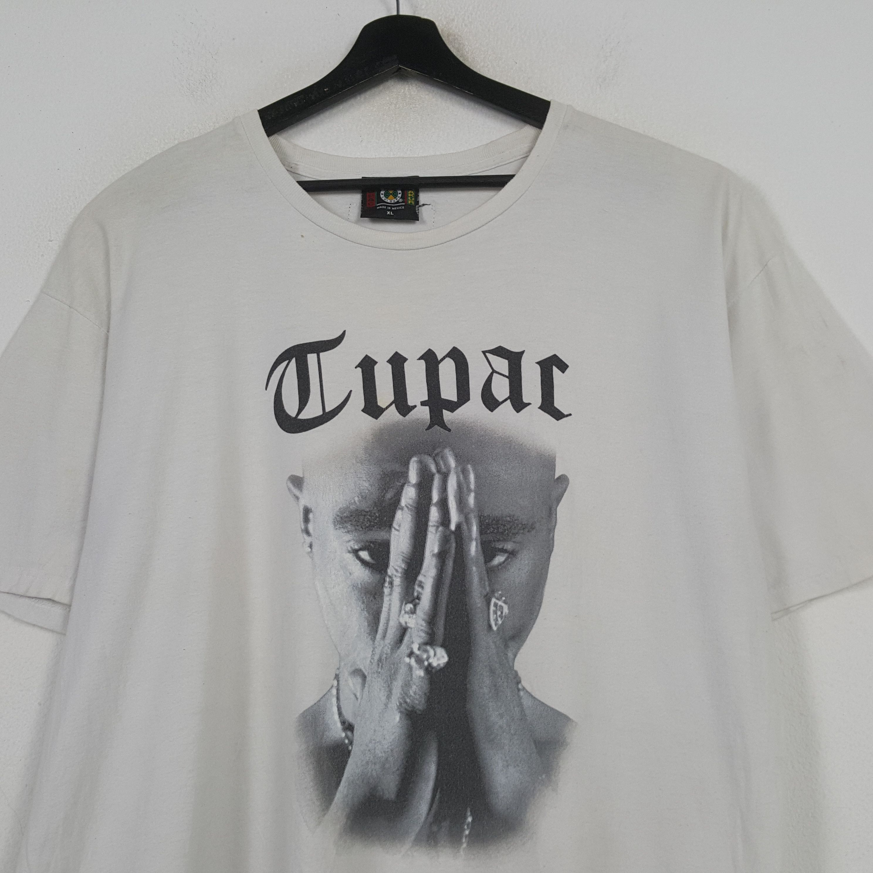 Rap Tees TUPAC SHAKUR X Cross Colours Streetwear Tshirt 31 Size US XL / EU 56 / 4 - 2 Thumbnail