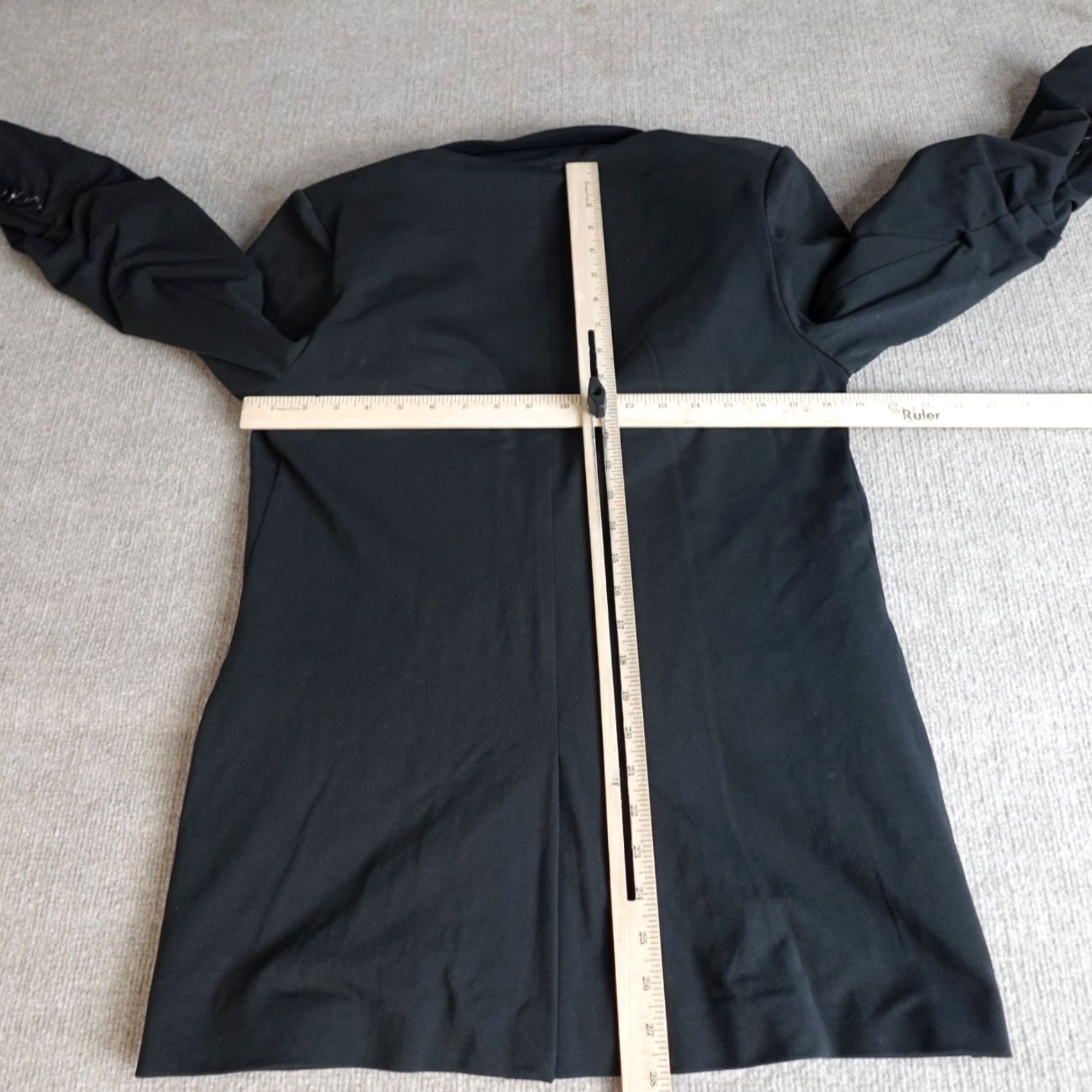Polo Ralph Lauren Veronica Beard Womens Blazer M Black Peak Lapel Working Cuffs Polo Ralph Lauren Blazer Size M Womens Mens? Size M / US 6-8 / IT 42-44 - 5 Thumbnail