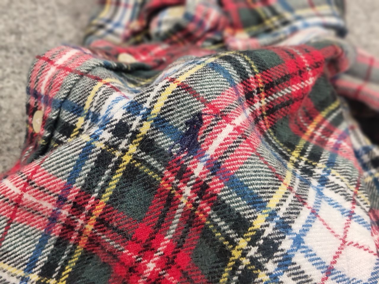 Polo Ralph Lauren Vintage Polo Ralph Lauren Flannel Shirt Y2K Style Custom fit Size US S / EU 44-46 / 1 - 17 Thumbnail