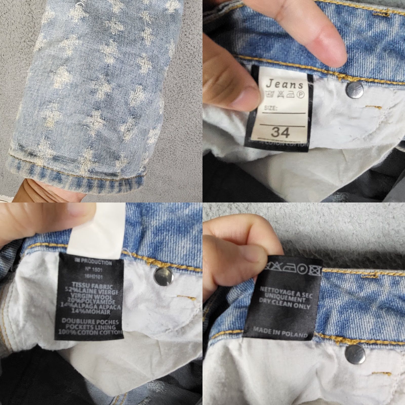 Isabel Marant Isabel Marant Jeans Corliff Girlfriend Straight Leg Size FR 34 US 2 Jeans Women Blue Size 2 Regular Inseam 24 Rise Mid Button Closure Size 26" / US 2 / IT 38 - 9 Thumbnail