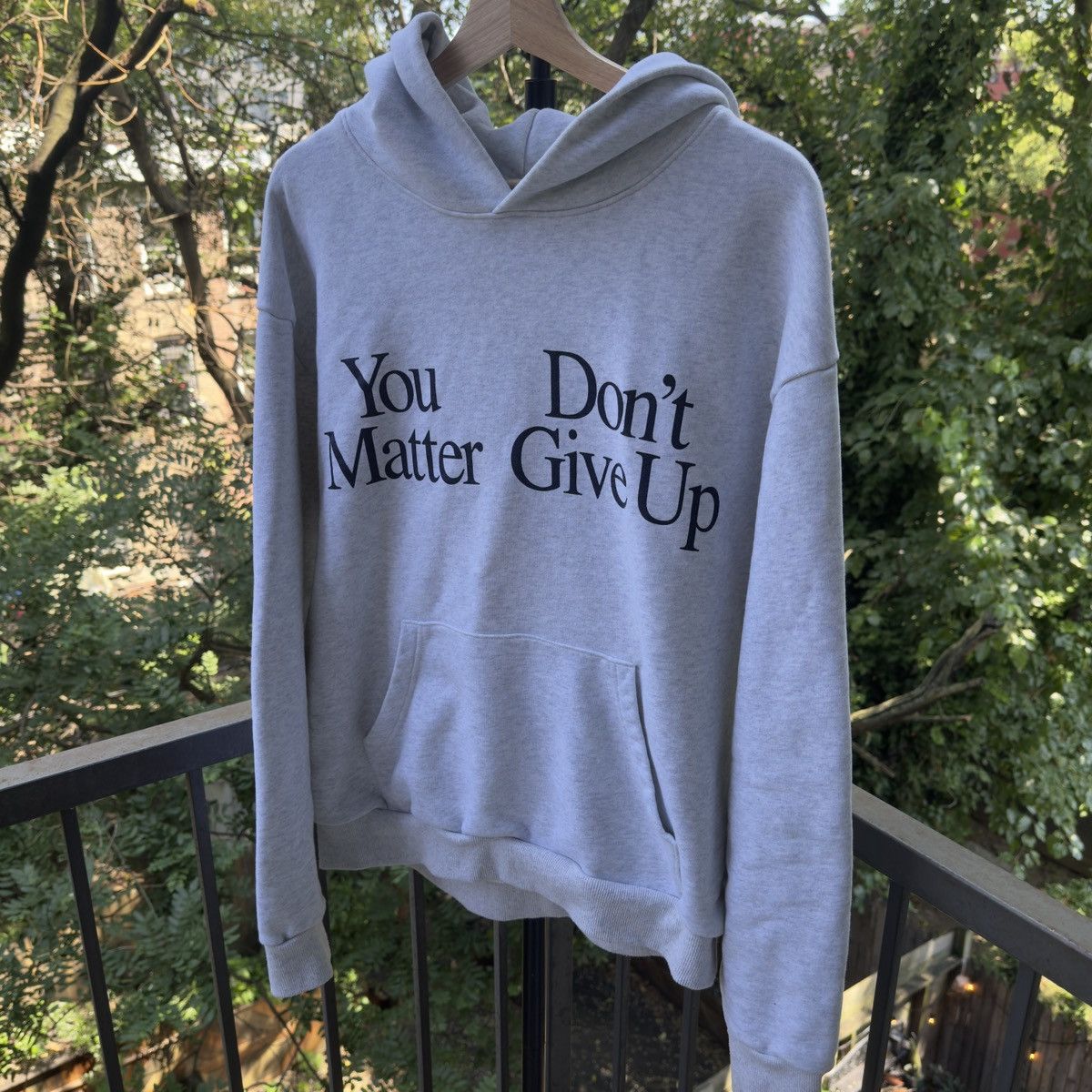 Praying Praying You Don’t Matter Give Up Hoodie Size US XL / EU 56 / 4 - 5 Thumbnail