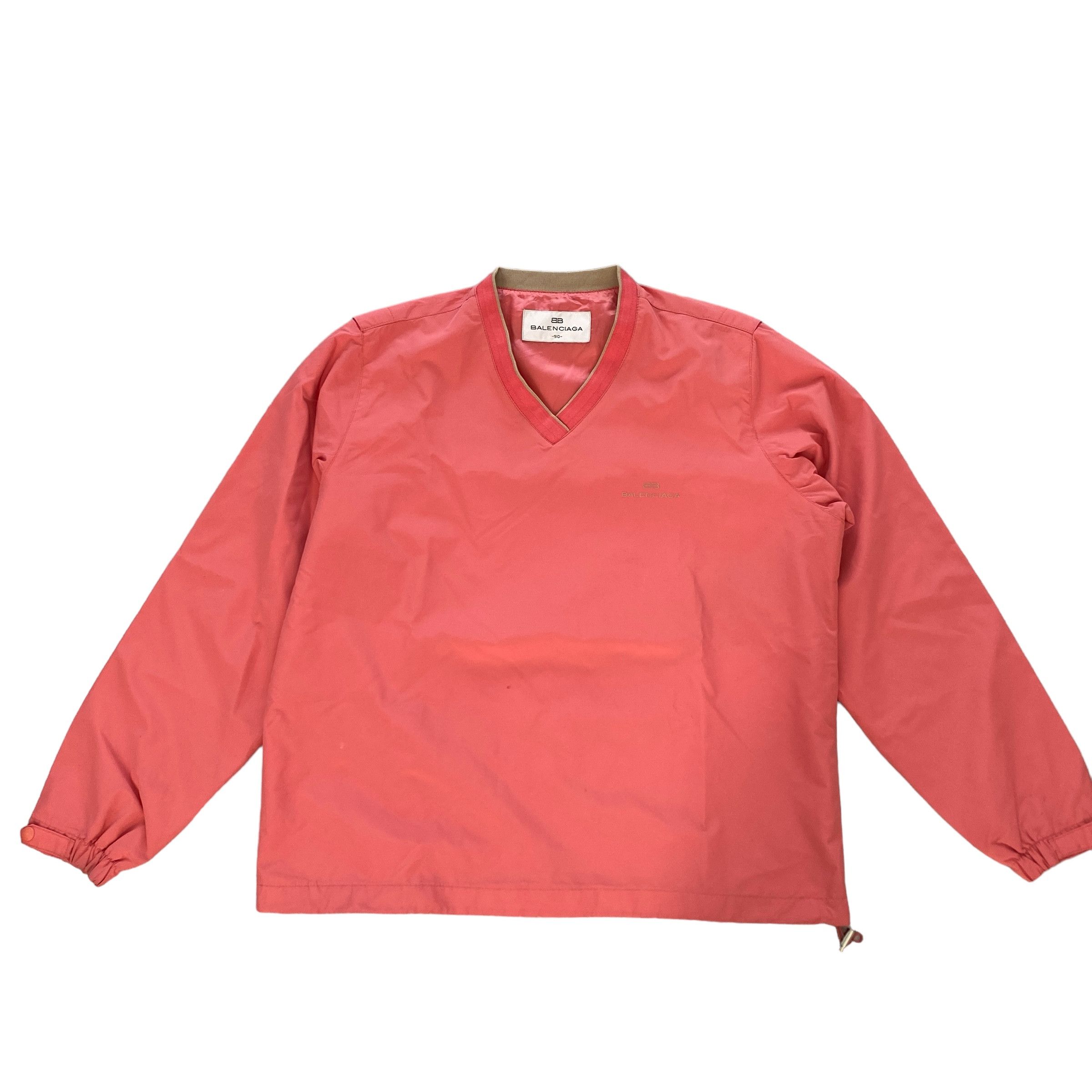 Balenciaga Vintage Balenciaga Vneck Light Jacket Size M / US 6-8 / IT 42-44 - 1 Thumbnail