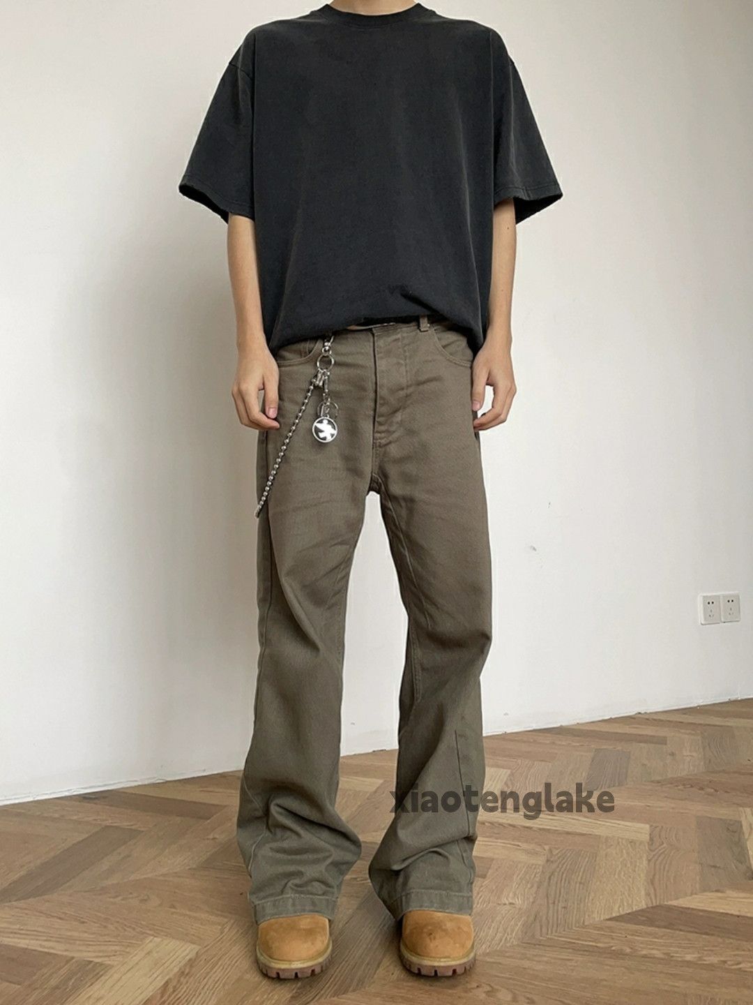 Designer × Japanese Brand × Vintage utility military rocker biker bootcut flared jeans Size US 28 / EU 44 - 3 Thumbnail
