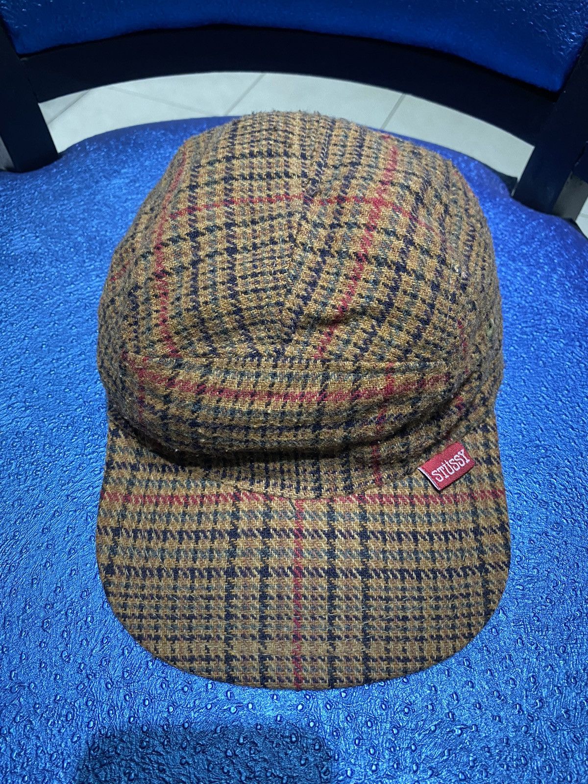 Japanese Brand × Stussy × Vintage Vintage Stussy 5 panel wool Size ONE SIZE - 3 Thumbnail
