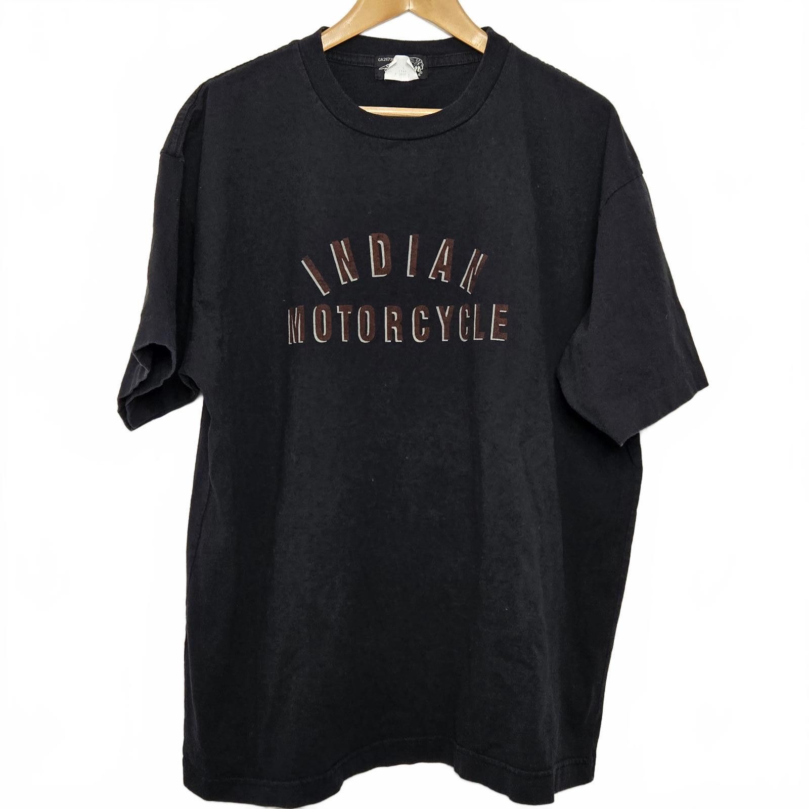 Indian Motorcycle Vintage Indian Motorcycle Shirt Men's Large Tee Black Size US M / EU 48-50 / 2 - 1 Thumbnail