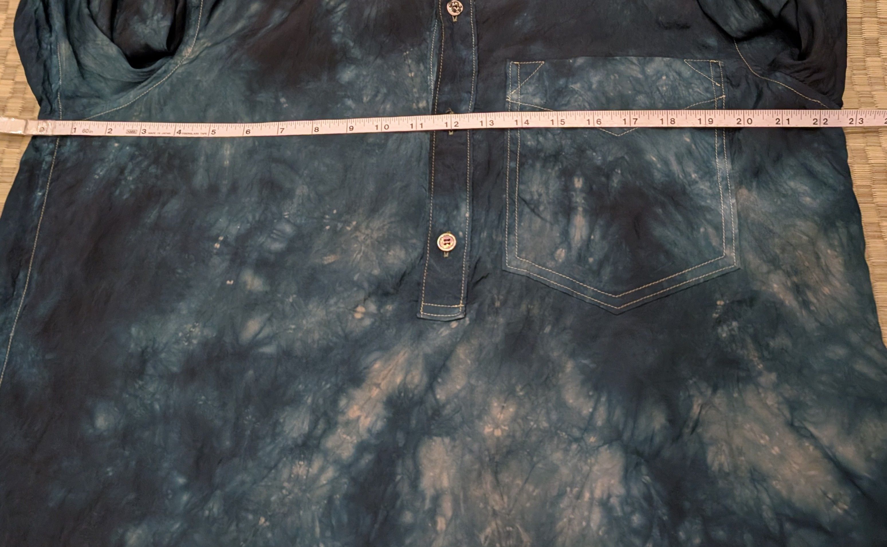 Federico Curradi RARE Federico Curradi 100% Silk Popover Shirt Size IT 50 Size US M / EU 48-50 / 2 - 7 Thumbnail