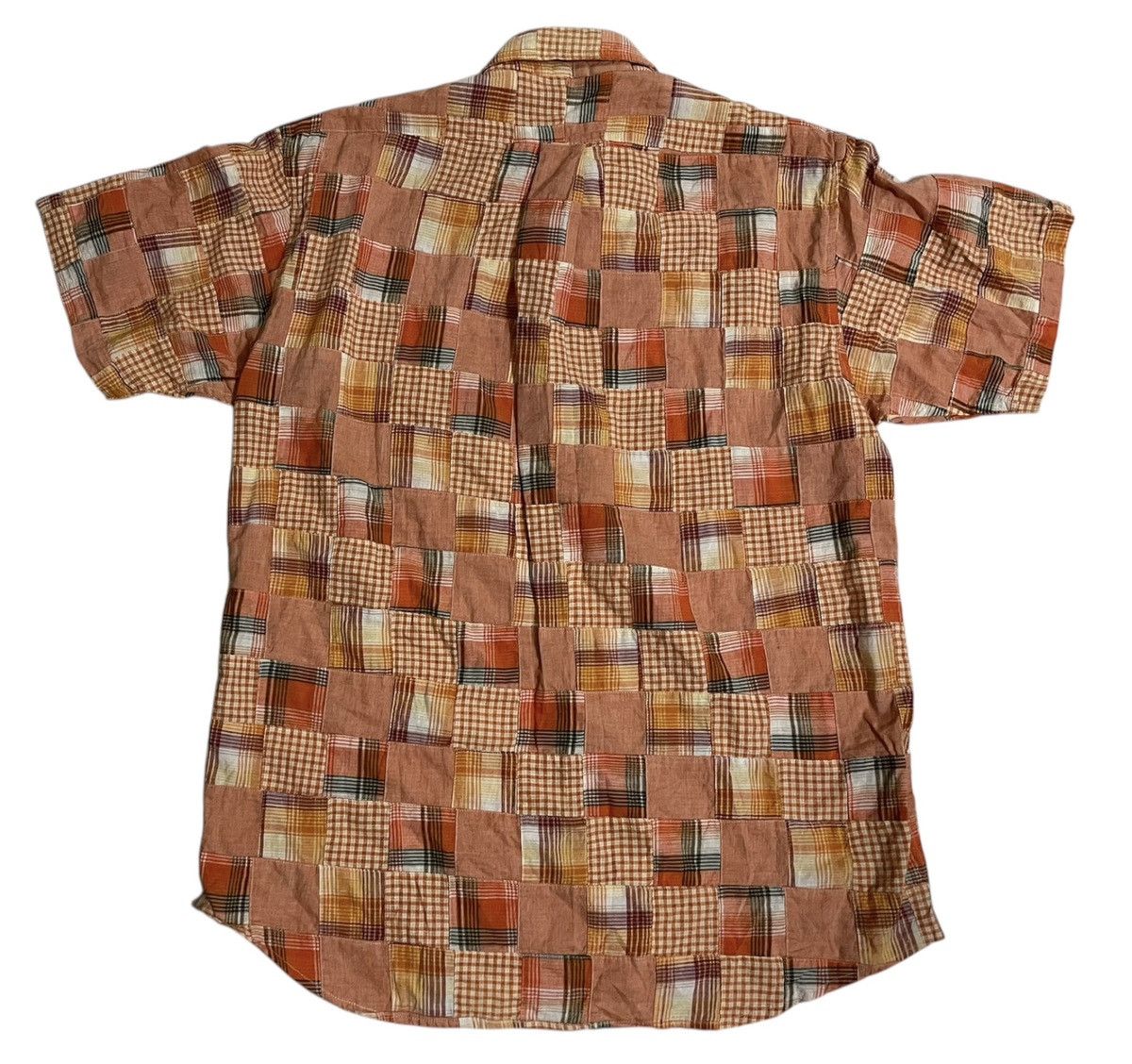 Chaps Ralph Lauren Chaps Ralph Lauren Pacthwork Tshirt Size US M / EU 48-50 / 2 - 2 Thumbnail