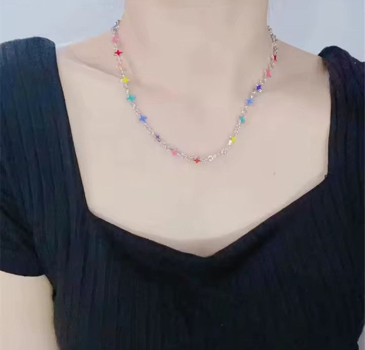 Jewelry Cool Star Cross Chain Size ONE SIZE - 4 Thumbnail