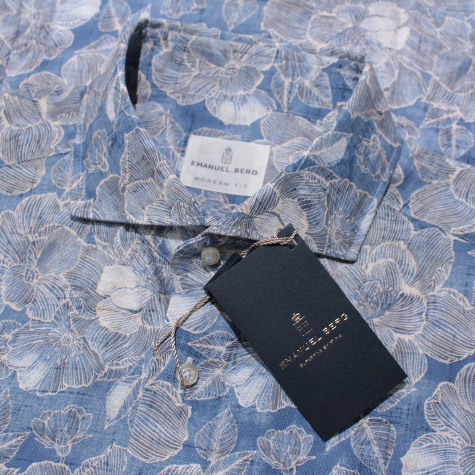 Other Emanuel Berg New with tags Shirt Size XL US In Blue Size US XL / EU 56 / 4 - 1 Thumbnail