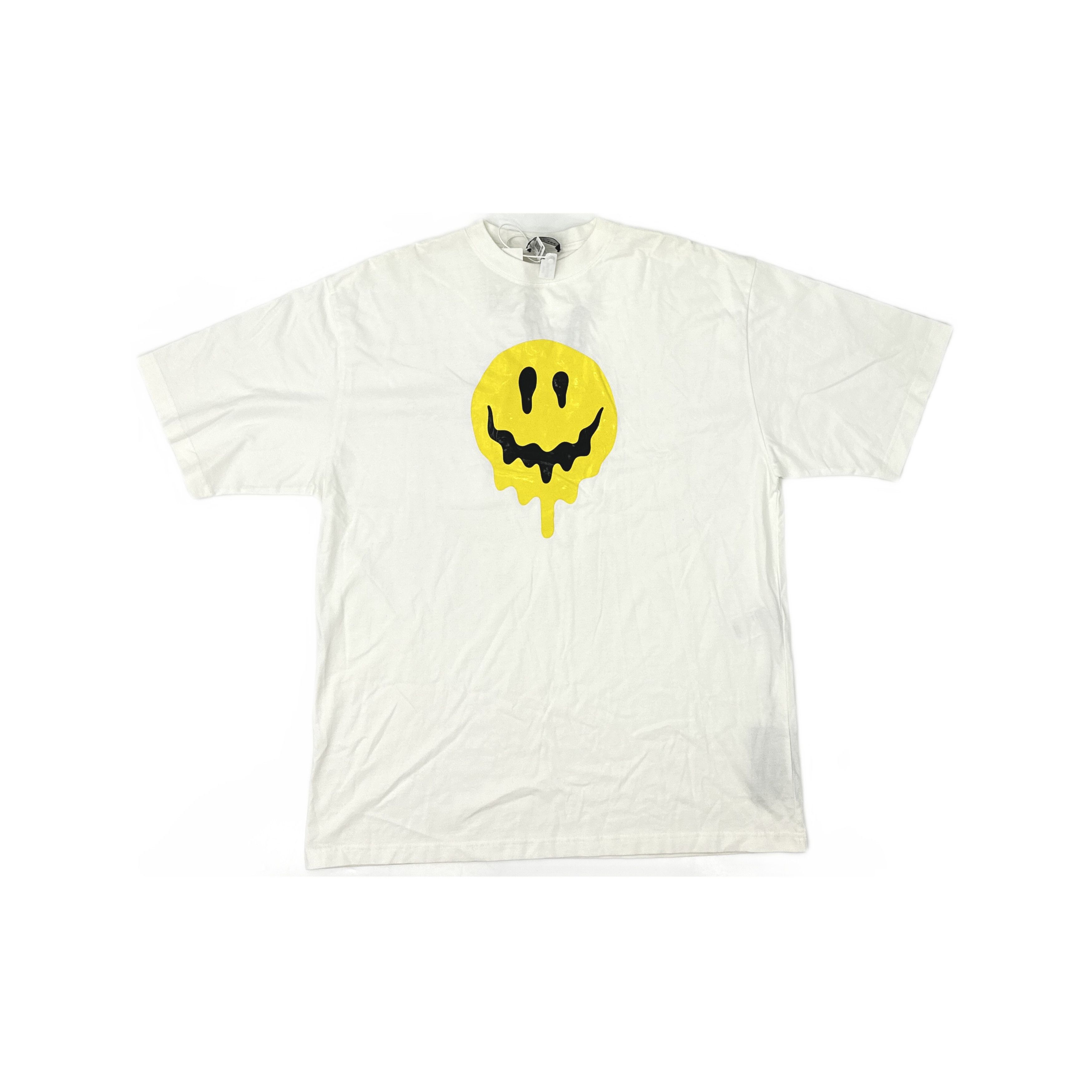 Balenciaga Balenciaga Melting Smiley T-Shirt Size L Size US L / EU 52-54 / 3 - 1 Thumbnail