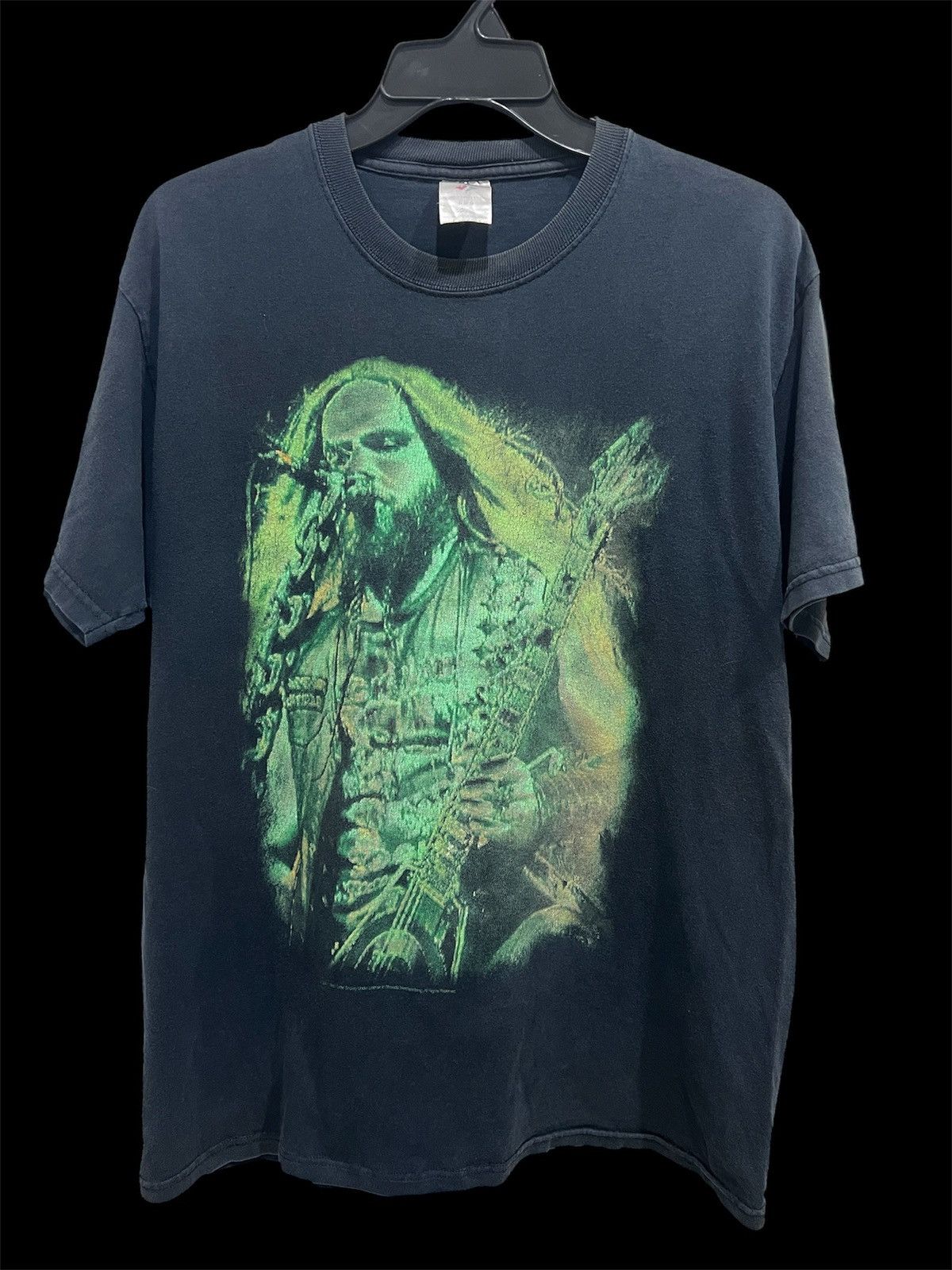 Band Tees Vintage Y2K Zakk Wylde Tee Faded Thrashed Heavy metal Size US L / EU 52-54 / 3 - 2 Thumbnail