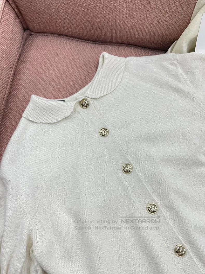 Chanel Chanel Equestrian series double-sided cashmere polo knitwe Size XS / US 0-2 / IT 36-38 - 4 Thumbnail