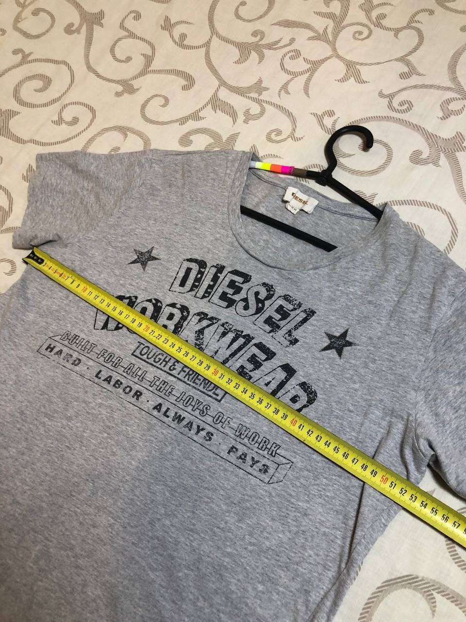Diesel Diesel Vintage 90s Center Logo faded t-shirt Size US XL / EU 56 / 4 - 5 Thumbnail