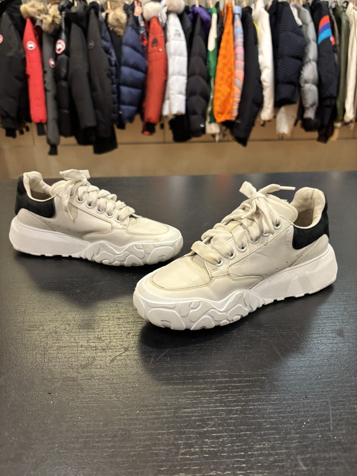 Alexander McQueen Alexander McQueen Tread Slick Sneakers Size US 5 / EU 37 - 2 Thumbnail