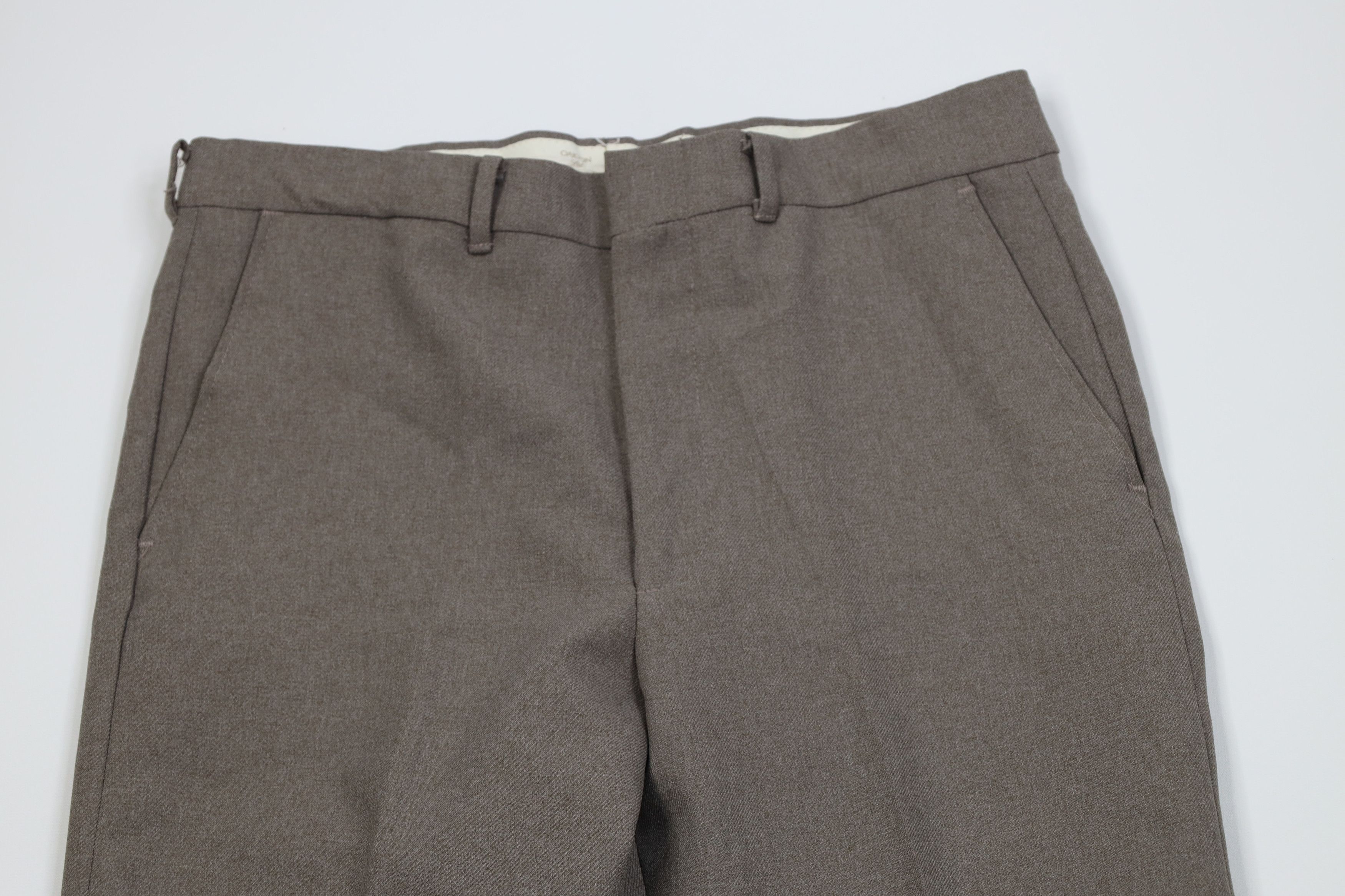 Vintage Vintage 70s Streetwear Wide Leg Chino Pants Trousers Beige Size US 32 / EU 48 - 2 Thumbnail