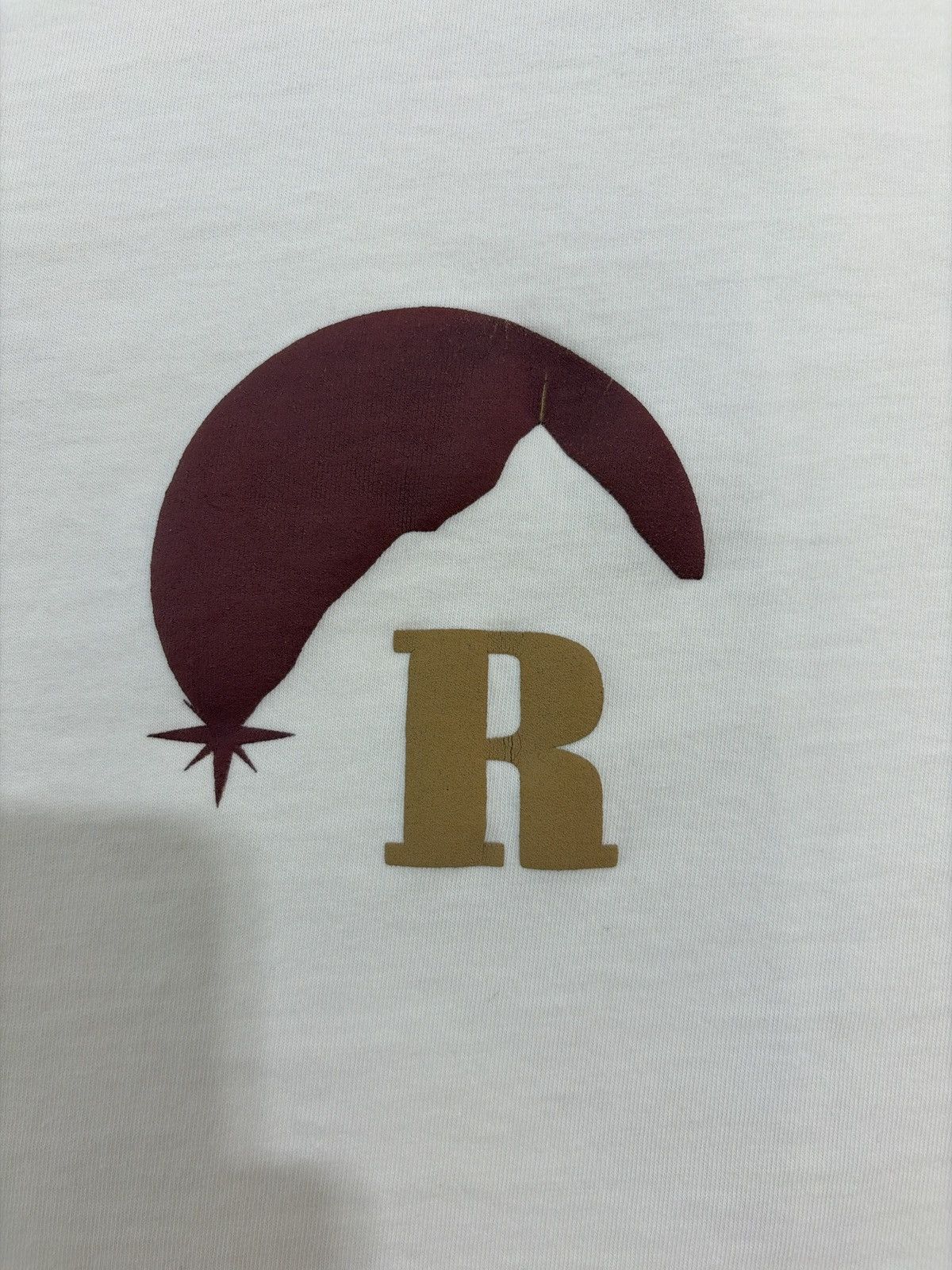 Rhude Rhude Red Gold Moonlight Tee Size US XL / EU 56 / 4 - 5 Thumbnail