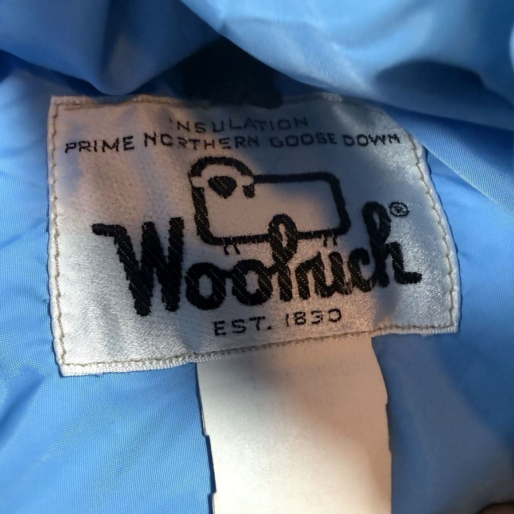 Vintage VINTAGE Woolrich Vest Puffer Full Zip Snaps Nylon Down Blue XL Mens"} Size US XL / EU 56 / 4 - 5 Thumbnail