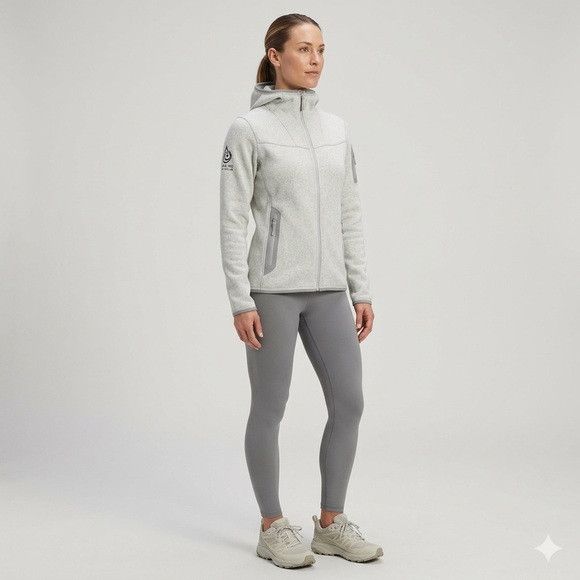 Arc'teryx Arc'teryx Gray Covert Full-Zip Fleece Hoody - Small Size S / US 4 / IT 40 - 15 Thumbnail