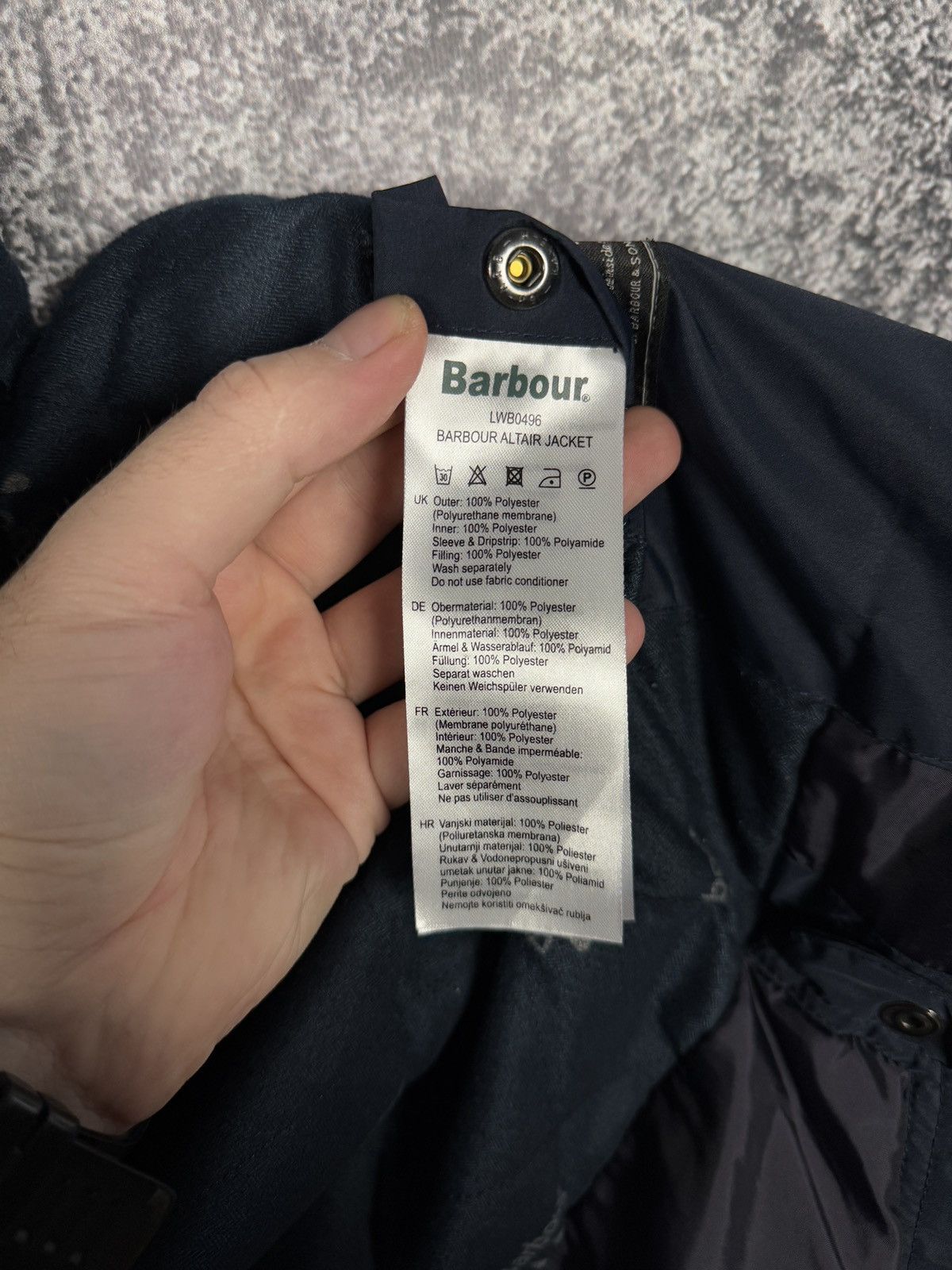 Barbour Barbour Altair Jacket Weather Comfort Waterproof Size UK 10 Size M / US 6-8 / IT 42-44 - 9 Thumbnail