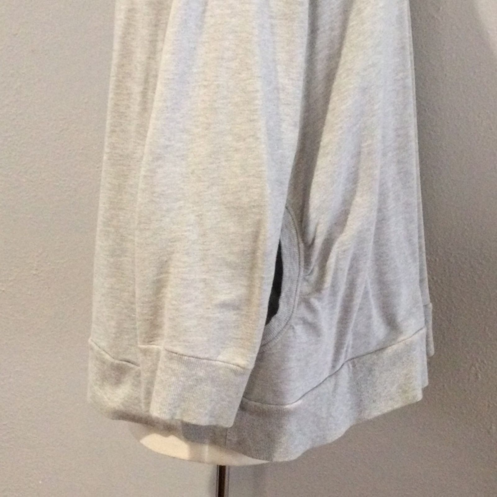 Other Just My Size Gray Full Zip Jacket w/Pockets 2X (18W/20W) Size XXL / US 16-18 / IT 52-54 - 6 Thumbnail