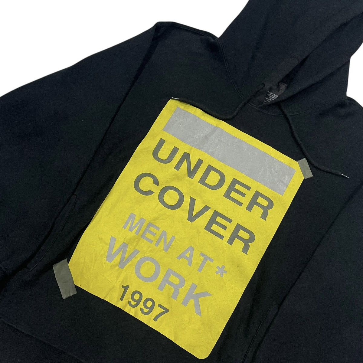 Jun Takahashi × Undercover Undercover Men At Work 1997 Pullover Hoodie Size US L / EU 52-54 / 3 - 4 Thumbnail