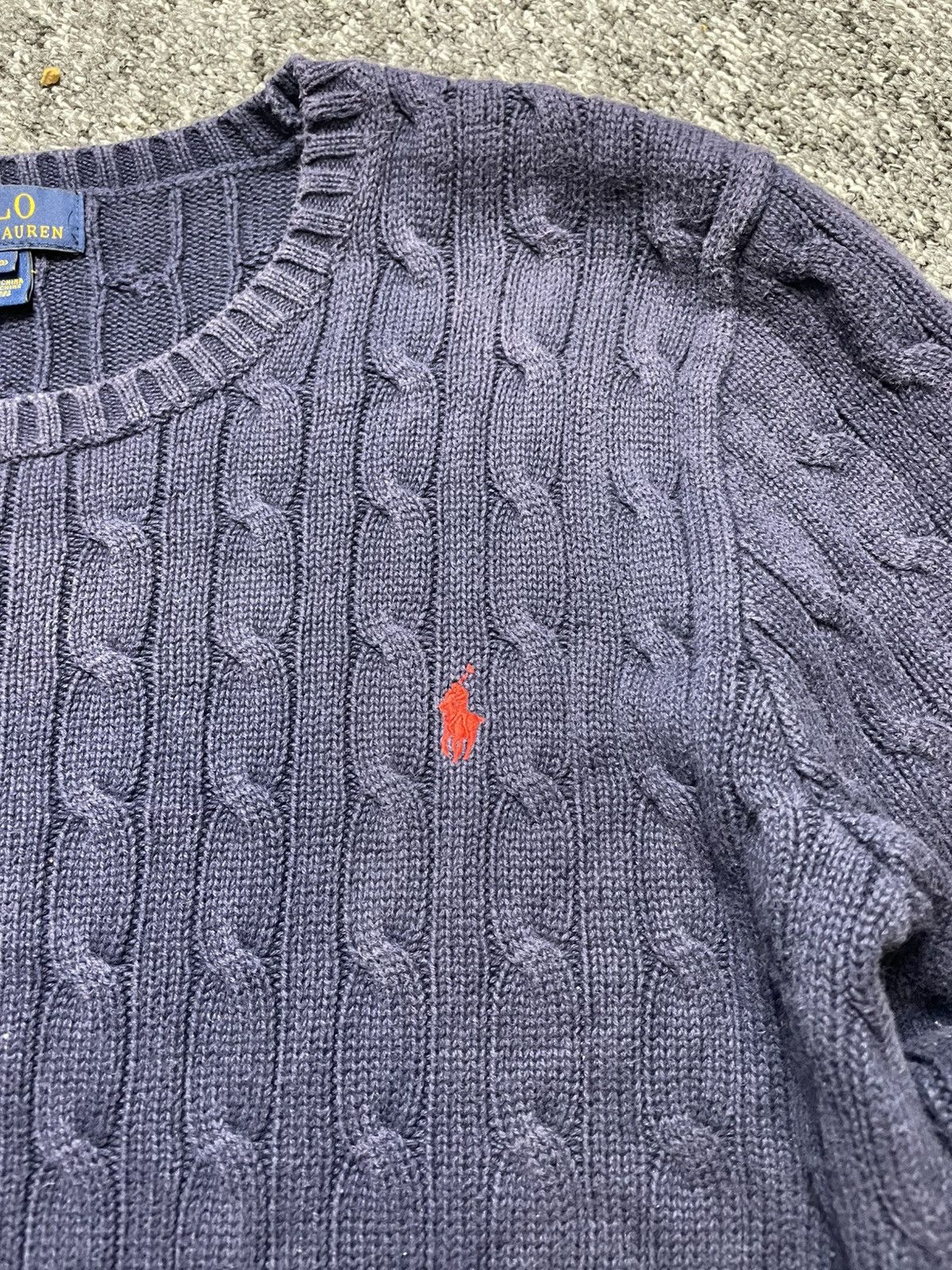 Polo Ralph Lauren × Vintage Vintage retro sweater knitted knit 00s y2k Polo Ralph Lauren Size US M / EU 48-50 / 2 - 3 Thumbnail