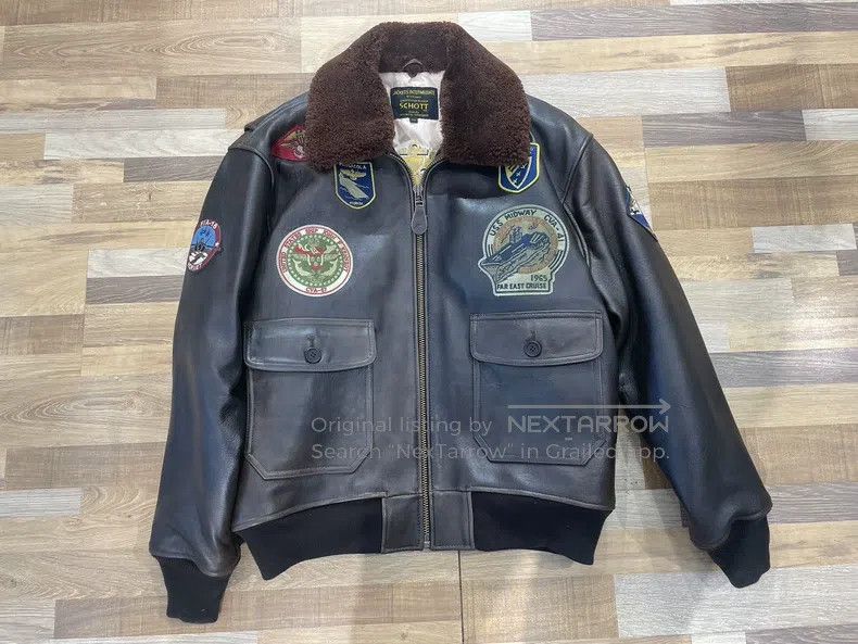 Schott Schott G1 Air Force flight suit Size US L / EU 52-54 / 3 - 1 Thumbnail