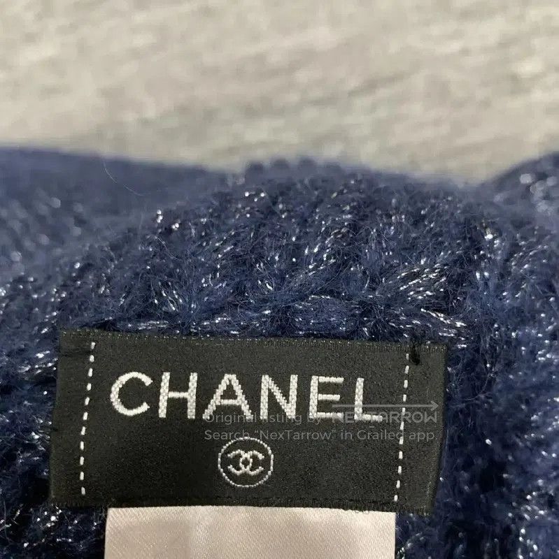 Chanel Chanel Blue Cotton Sweater for Women . Size S / US 4 / IT 40 - 8 Thumbnail