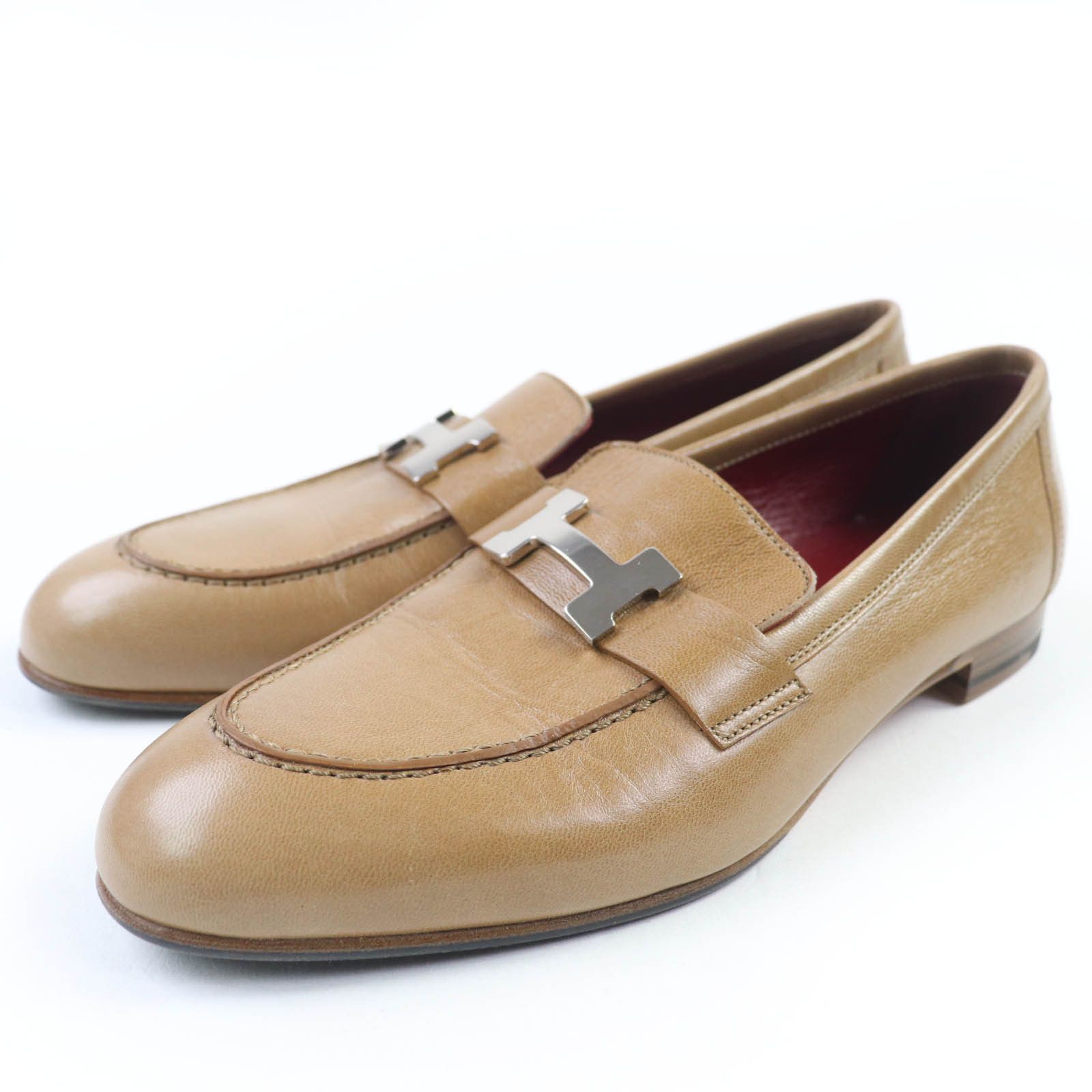 Hermes Hermes Hermes Constance Leather Loafers Leather Shoes DUTY FREE for USA Size ONE SIZE - 1 Thumbnail