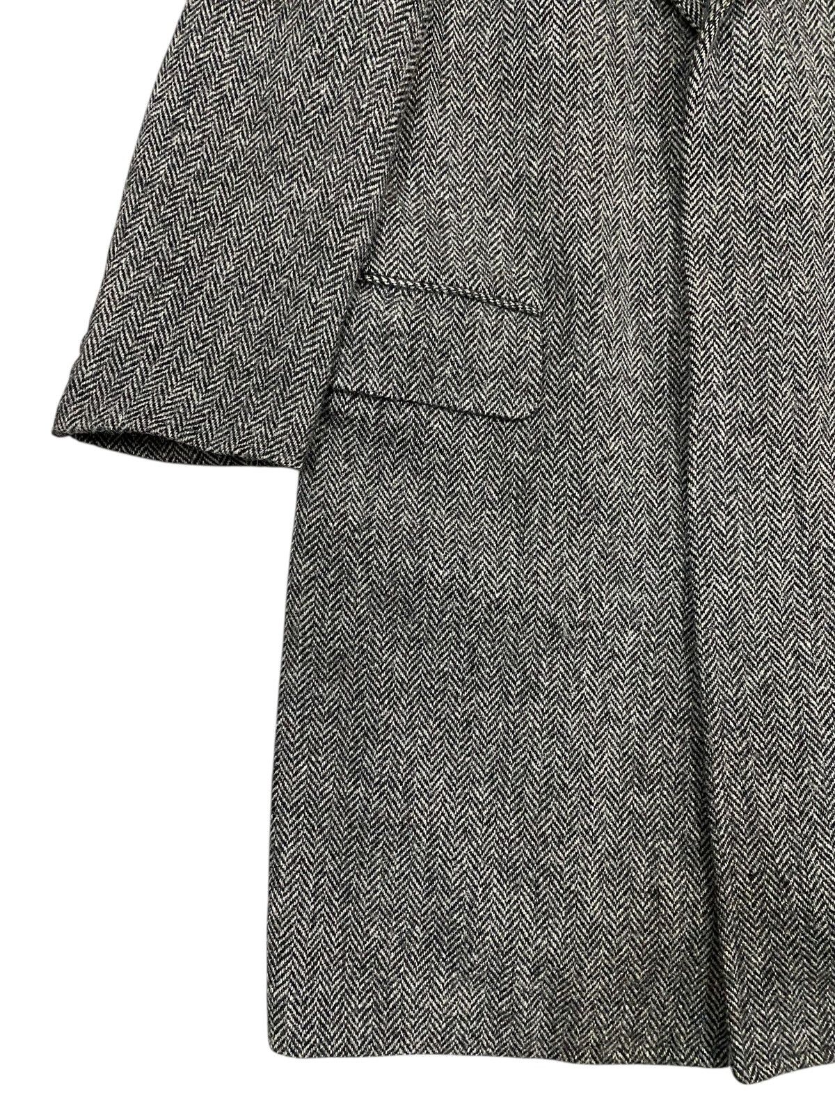 Harris Tweed Harris Tweed Wool Coat Jacket Grey Size US L / EU 52-54 / 3 - 7 Thumbnail