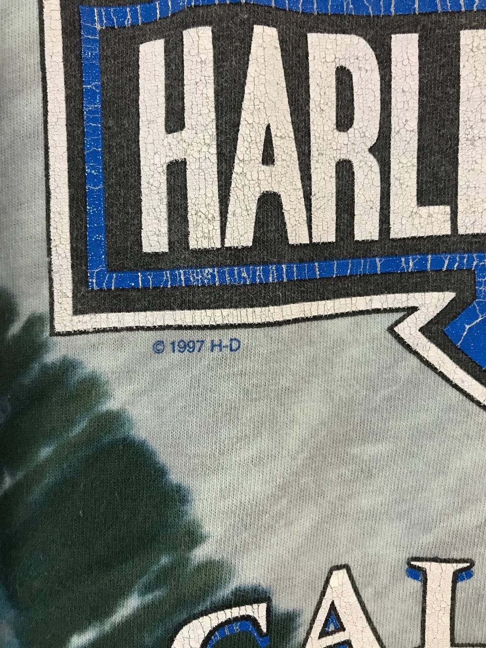 Vintage Harley Davidson 1997 made in USA vintage single stitch tee Size US XL / EU 56 / 4 - 9 Thumbnail