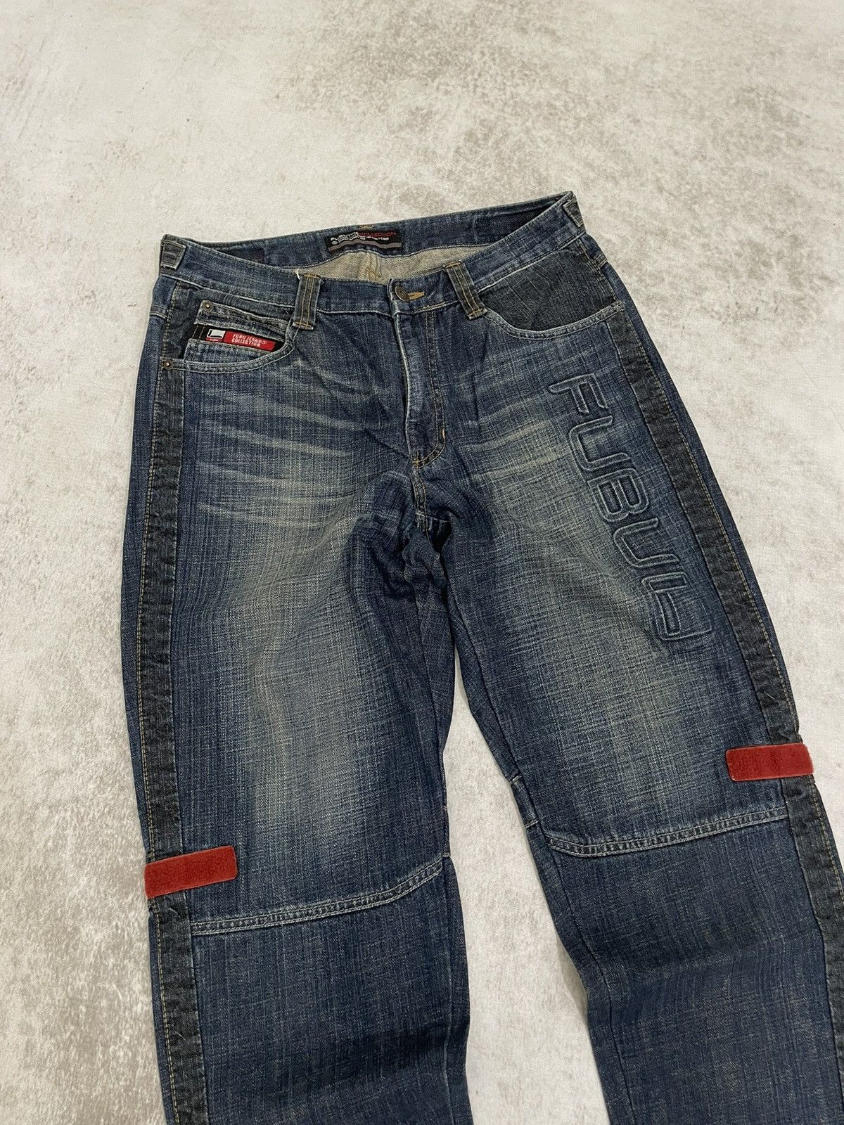 Hysteric Glamour × If Six Was Nine × Le Grande Bleu (L.G.B.) 2000s Fubu poem jnco denim y2k style Size US 30 / EU 46 - 2 Thumbnail