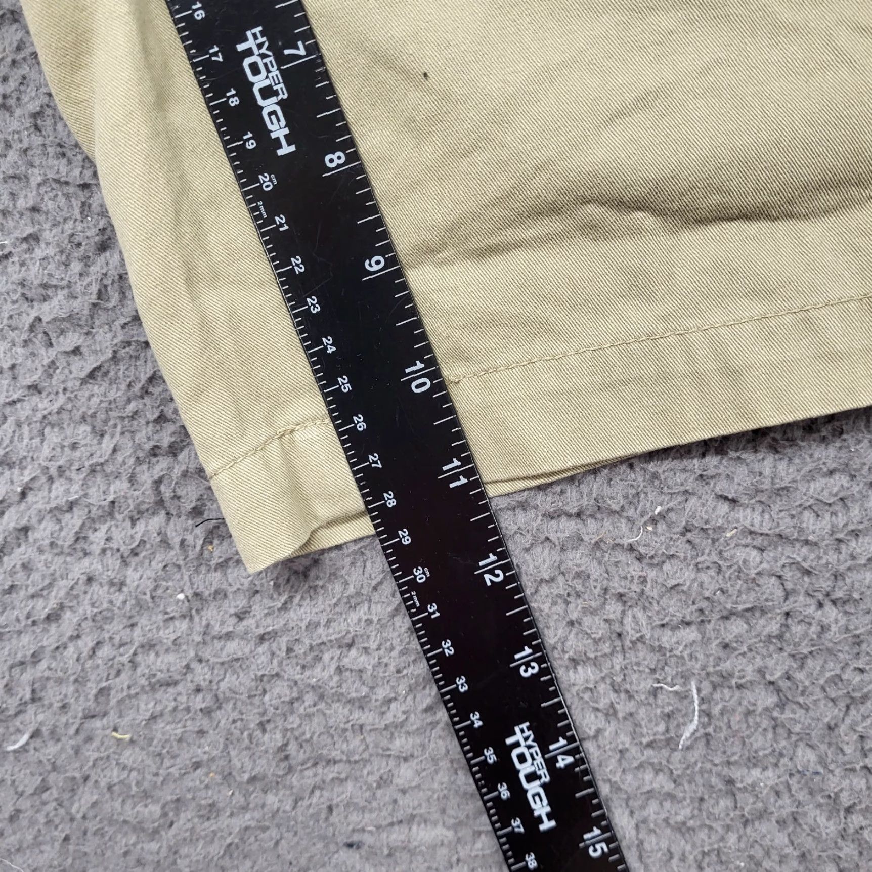 Vintage J. Ferrar Shorts Men's 30 Khaki Chino Denim 100% Cotton Pockets Button Size US 30 / EU 46 - 5 Thumbnail