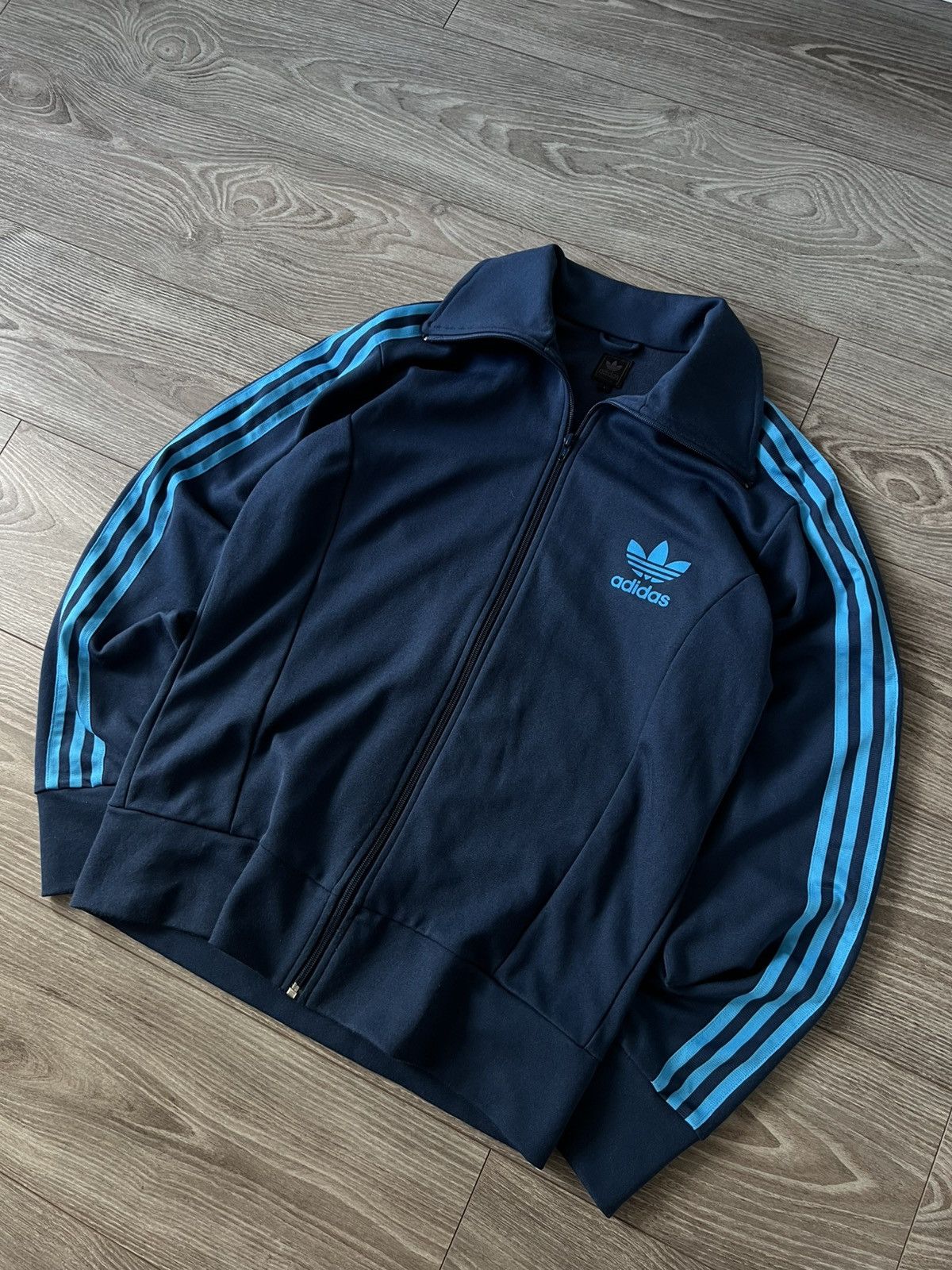 Adidas Vintage Adidas 2004 Football Blockcore Olympic Zip Jacket Size US L / EU 52-54 / 3 - 5 Thumbnail
