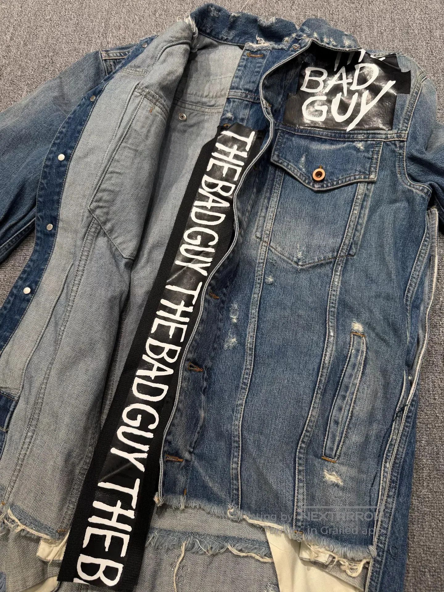 Japanese Brand Diesel Denim Jacket with Rivet Design. Size US XS / EU 42 / 0 - 5 Thumbnail