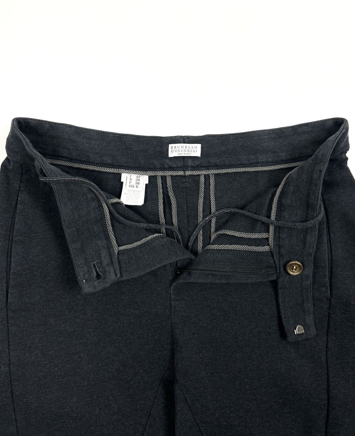 Brunello Cucinelli Brunello Cucinelli Slim Fit Womens Trousers Pants Italy 42 Size 28" / US 6 / IT 42 - 8 Thumbnail