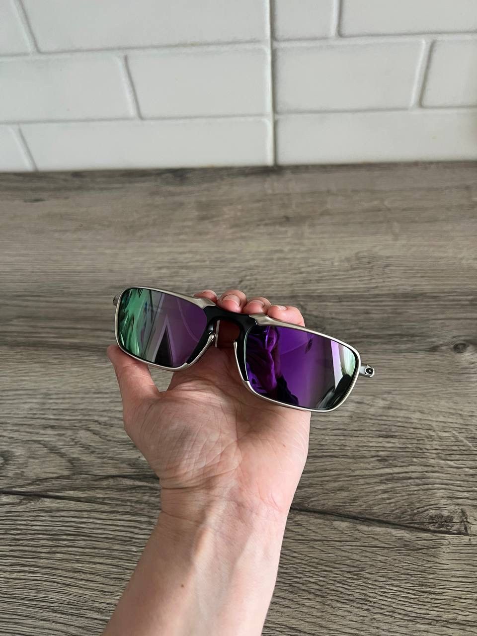 Oakley Oakley Badman Polarized Sunglasses X Metal Size ONE SIZE - 4 Thumbnail