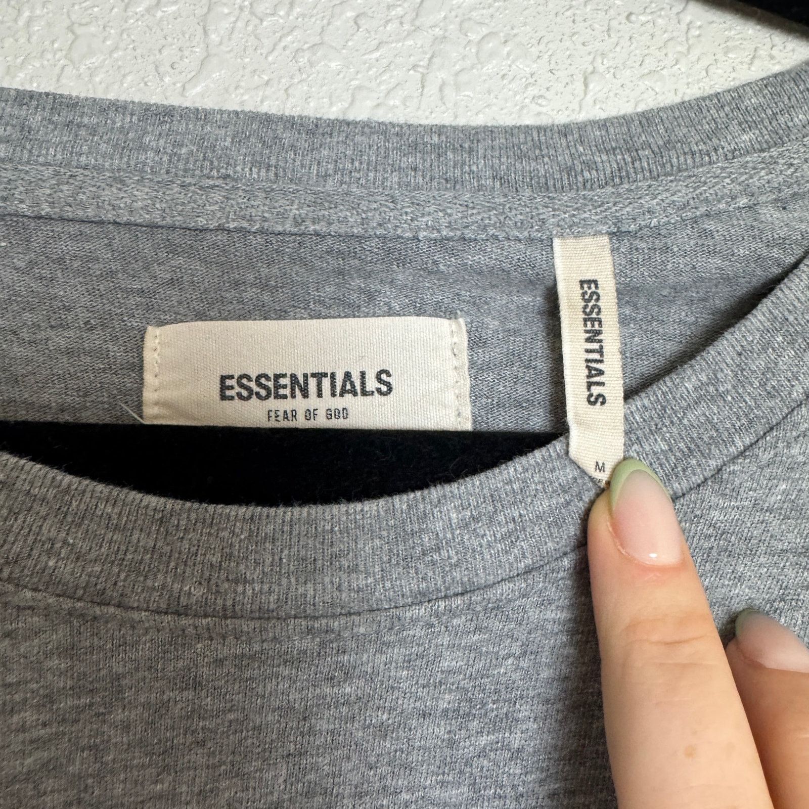 Essentials ESSENTIALS Fear of God Gray T-Shirt Size Medium Size US M / EU 48-50 / 2 - 3 Thumbnail