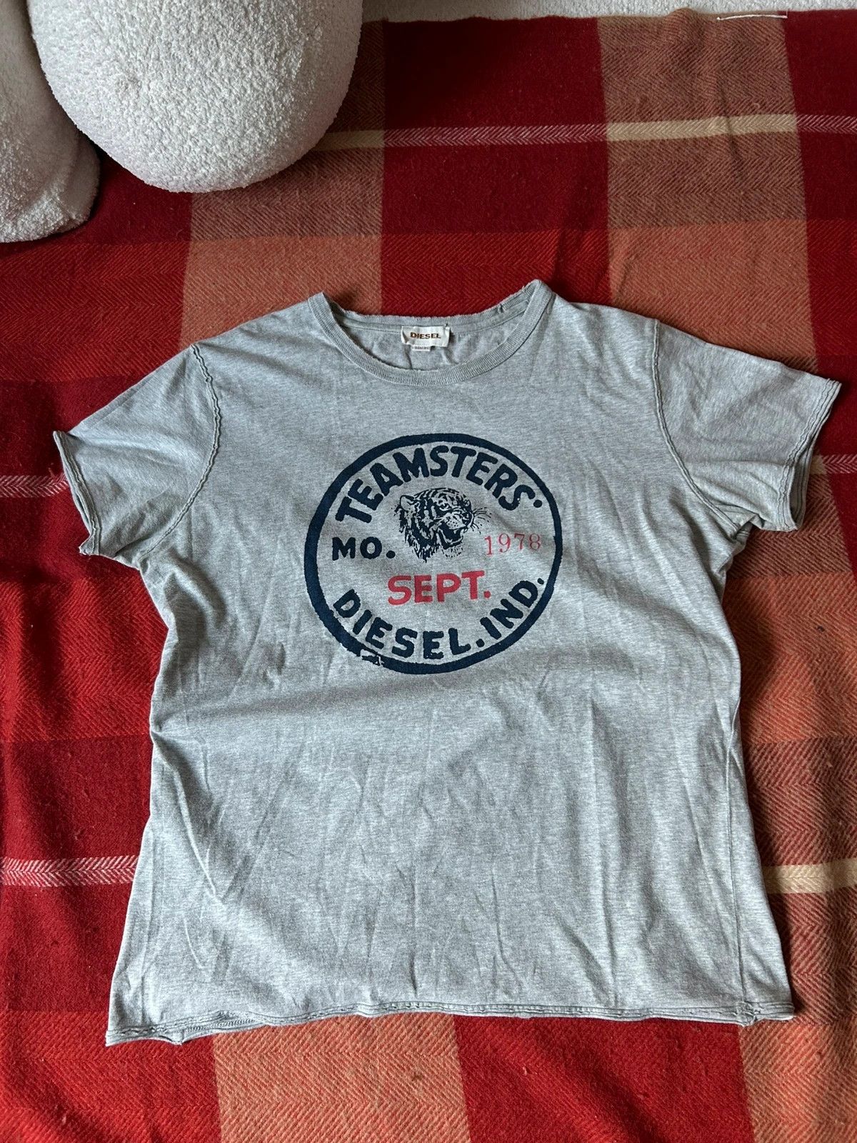 Diesel Diesel Teamsters Vintage Tee Size XL / US 12-14 / IT 48-50 - 1 Thumbnail