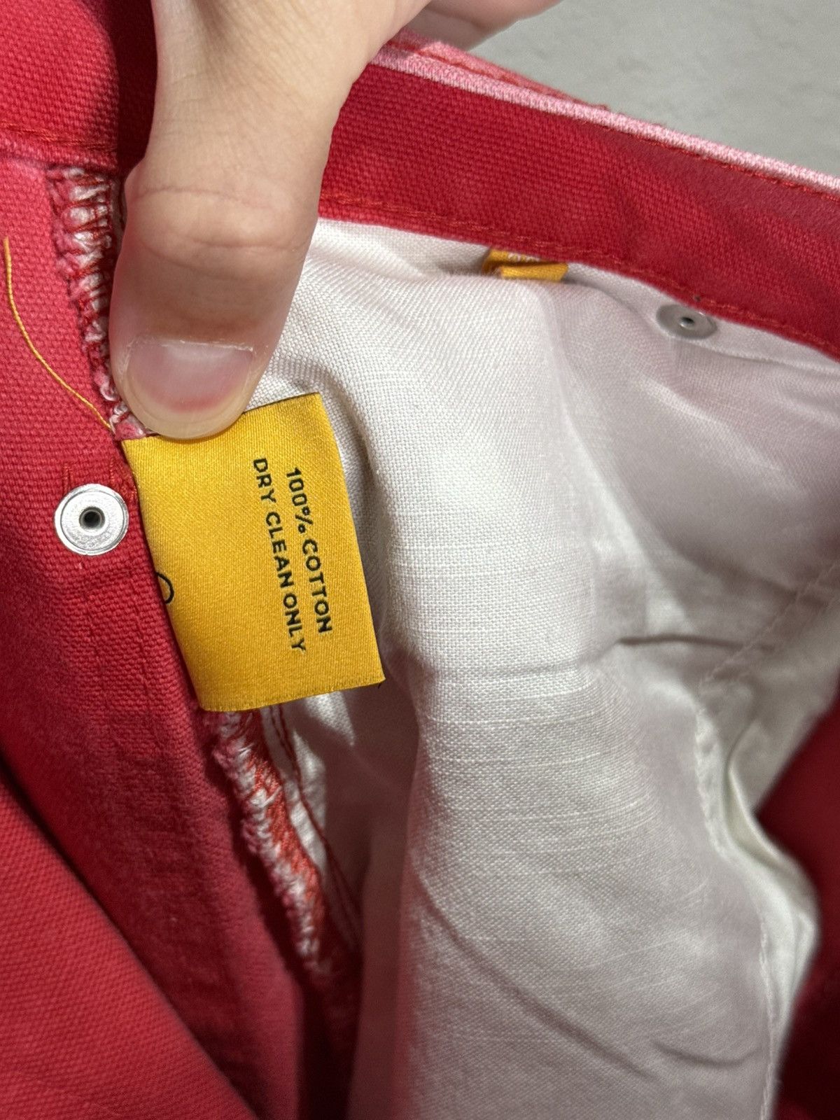 Gallery Dept. Gallery Dept. La Flare Carpenter Red Jeans Size US 30 / EU 46 - 13 Thumbnail