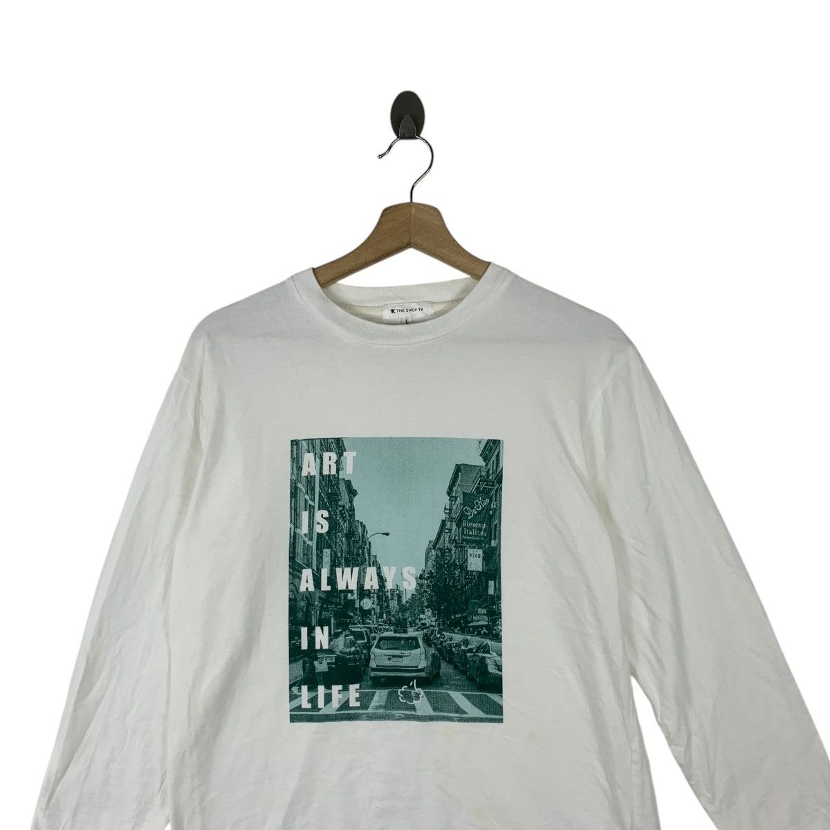 Takeo Kikuchi TAKEO KIKUCHI TK Collection Fotofolio Art In Life Tee Shirt Size L / US 10 / IT 46 - 2 Thumbnail