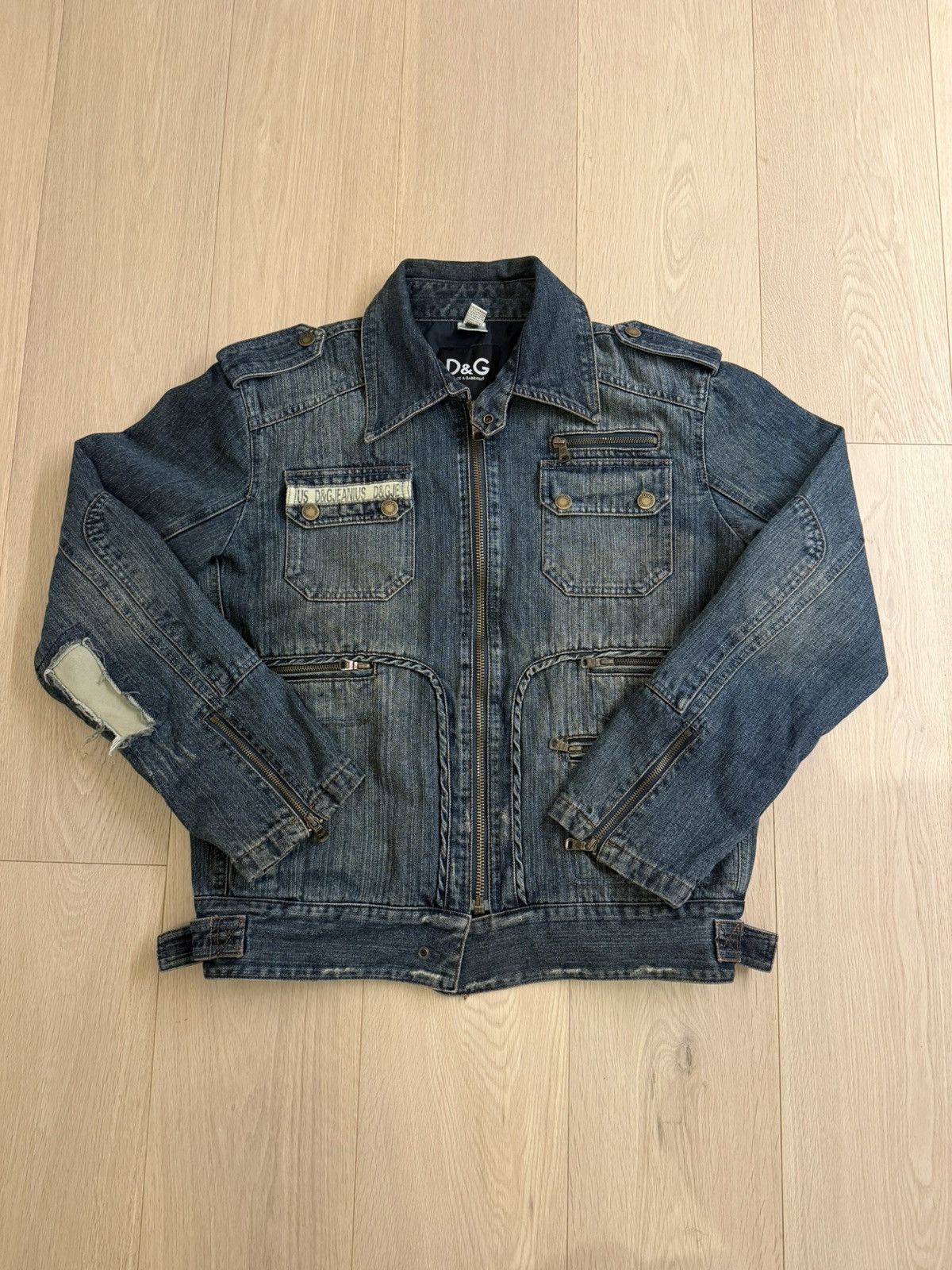 Dolce & Gabbana Vintage Dolce & Gabbana denim jacket Size XL / US 12-14 / IT 48-50 - 1 Thumbnail