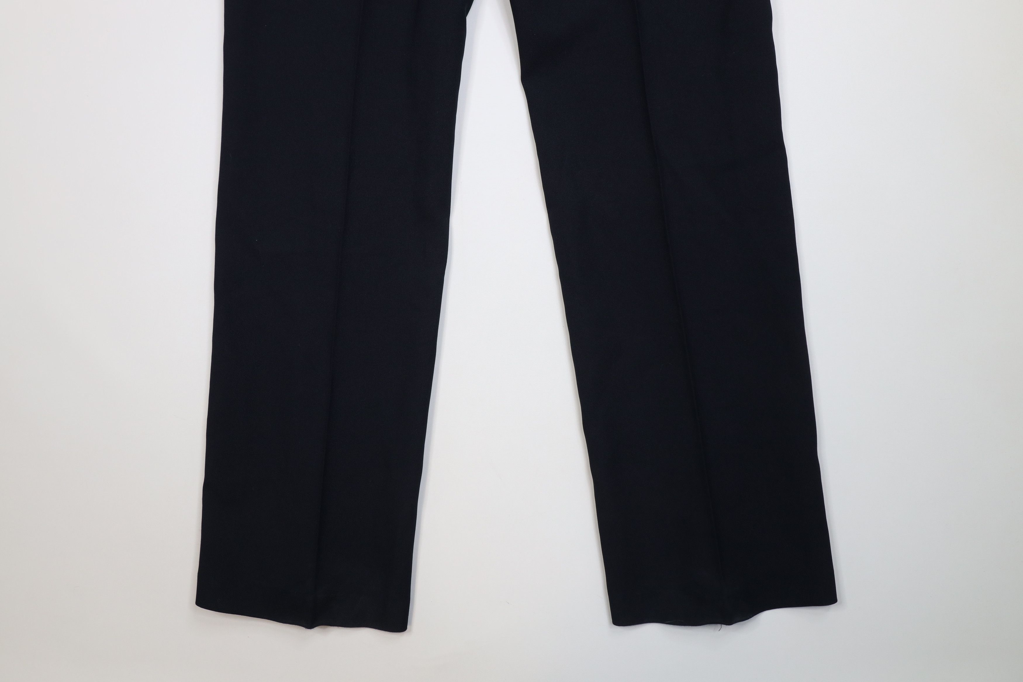 Vintage Vintage 70s Streetwear Flared Wide Leg Chino Pants Blue USA Size US 38 / EU 54 - 13 Thumbnail
