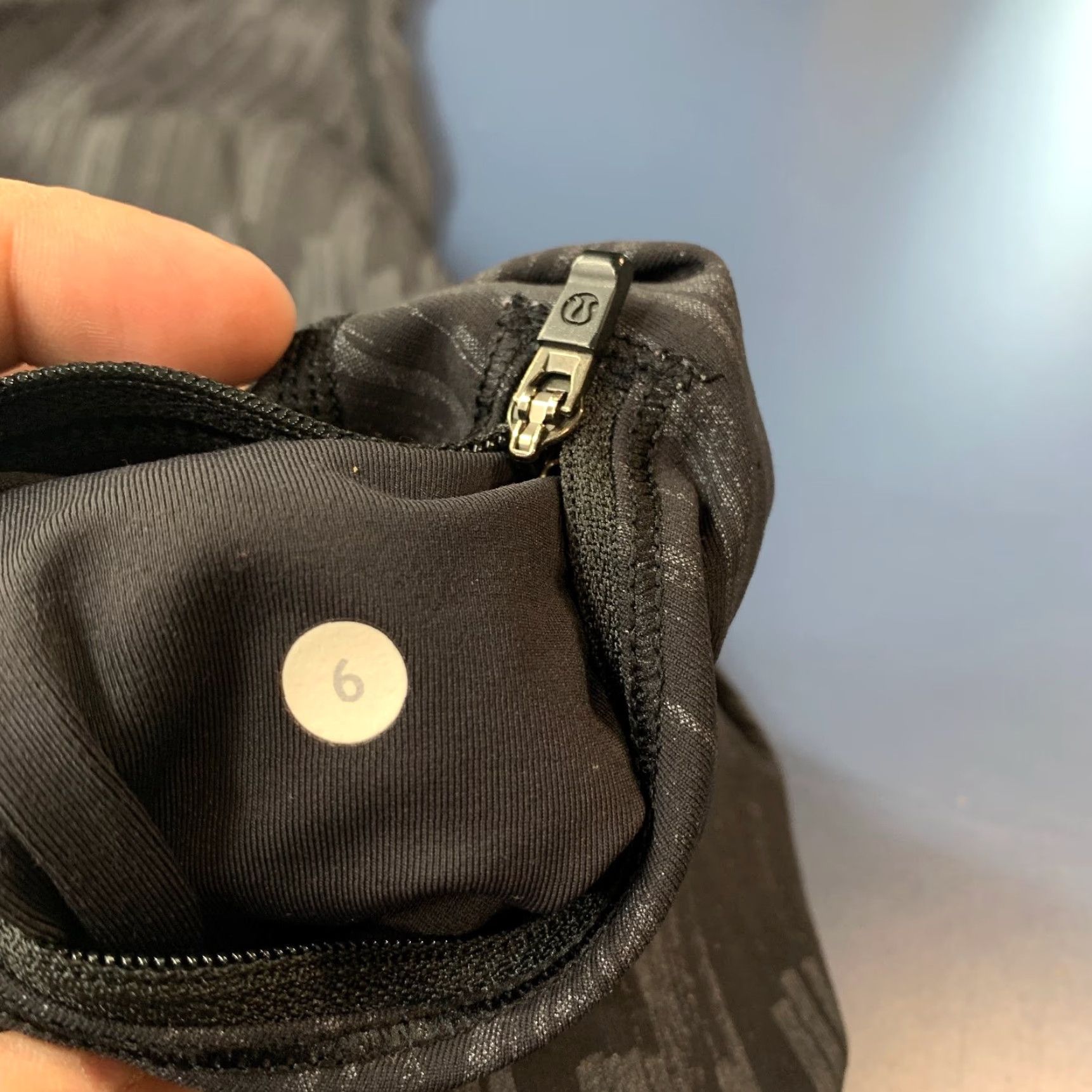 Lululemon Lululemon Run Crop Leggings Womens Size 6 Black Inspire 26x17 – Athletic Activewear Leggings Shirt? Size 28" / US 6 / IT 42 - 7 Thumbnail